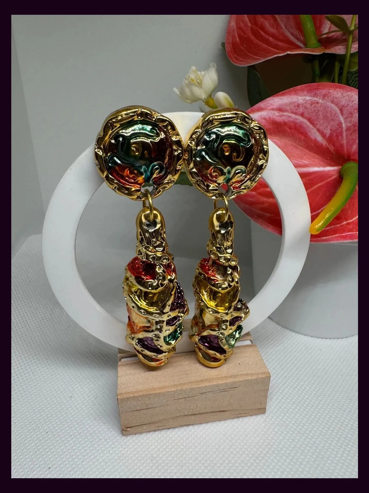 Pendientes clip vintage 🦋 – Vintage 2