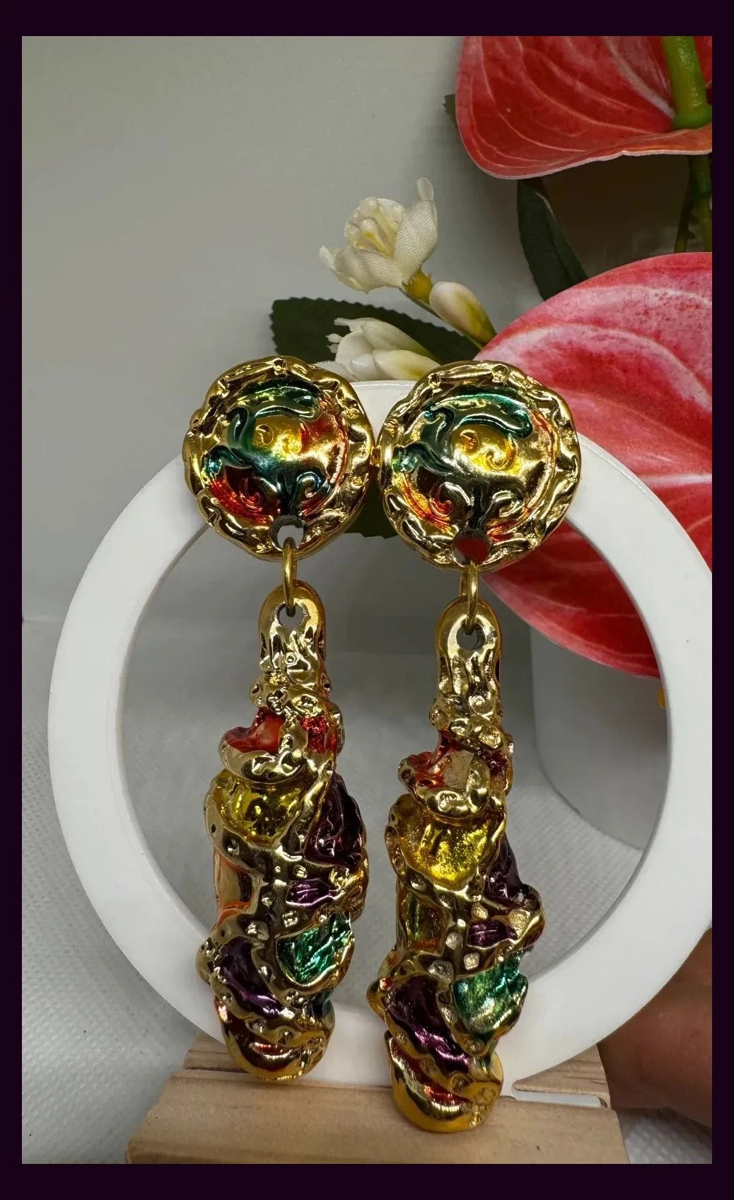 Pendientes clip vintage 🦋 – Vintage 3