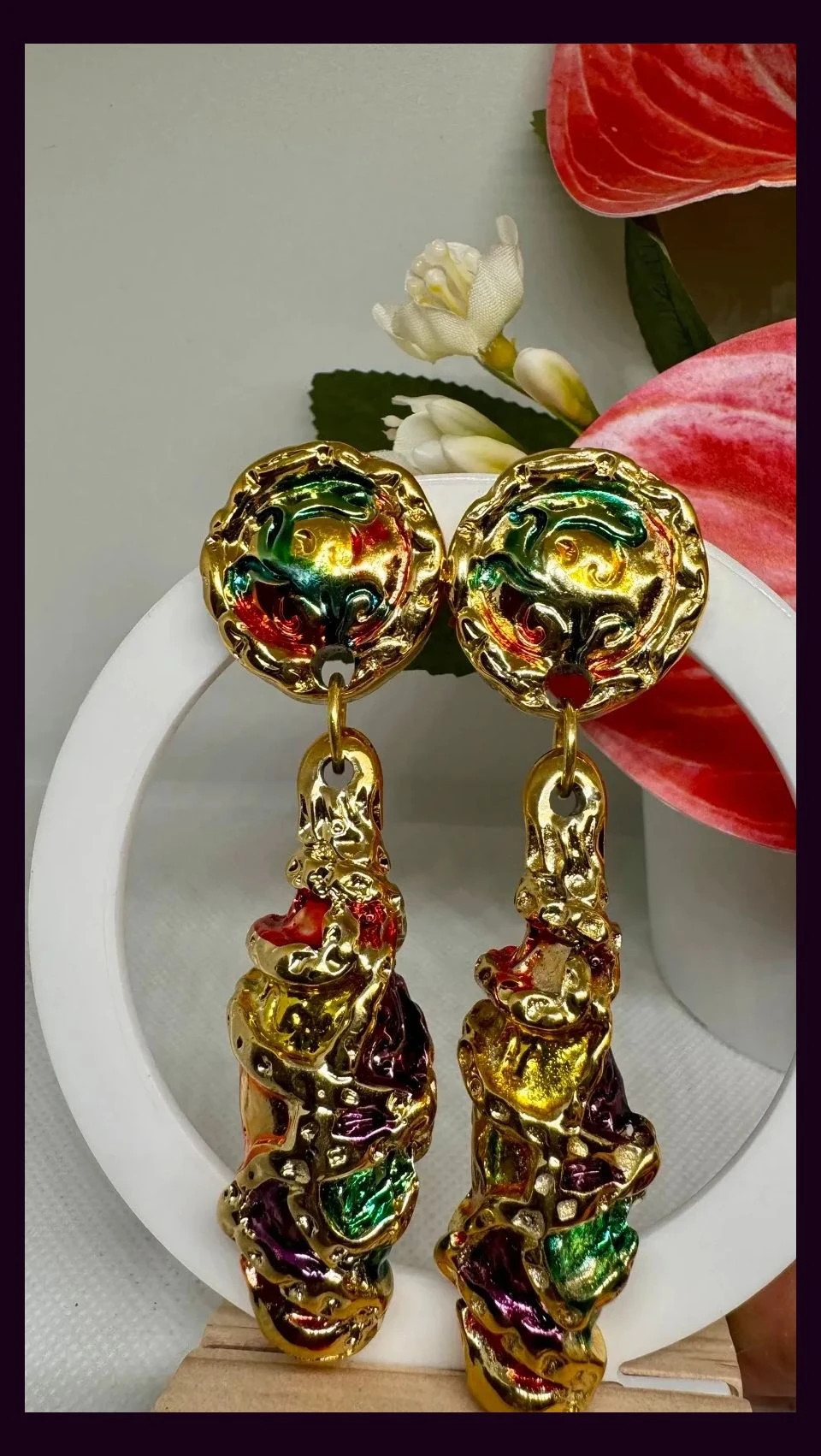 Pendientes clip vintage 🦋 – Vintage 4