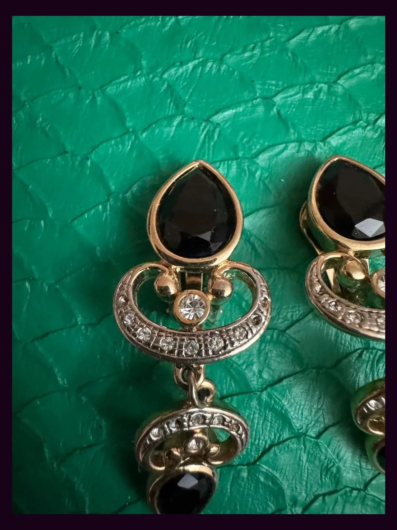Pendientes vintage clip 🦋 – Vintage 3