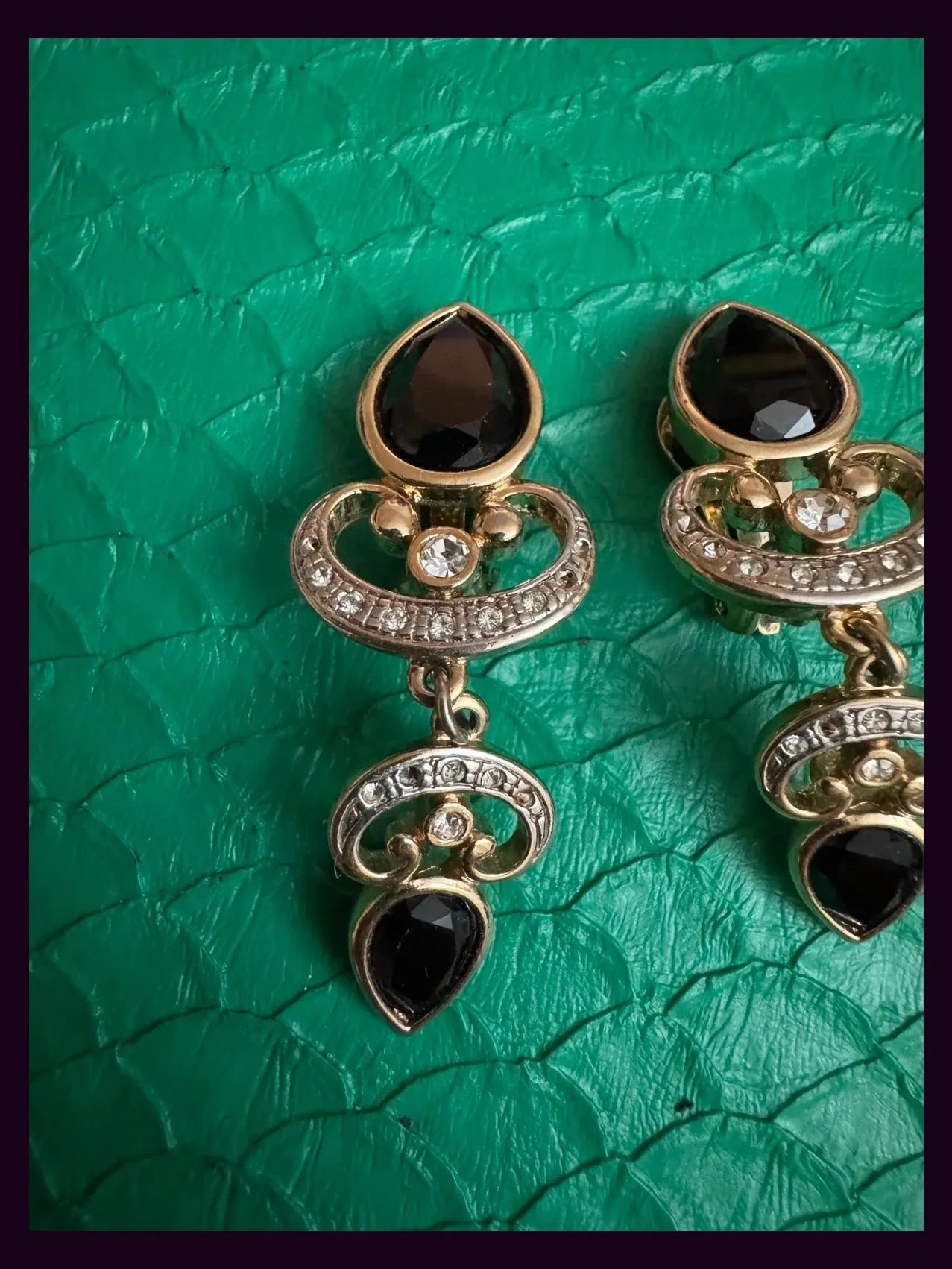 Pendientes vintage clip 🦋 – Vintage 2