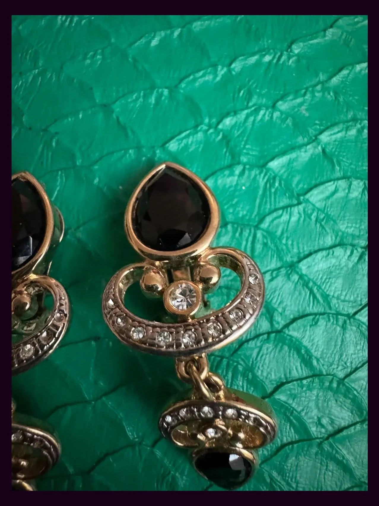 Pendientes vintage clip 🦋 – Vintage 4
