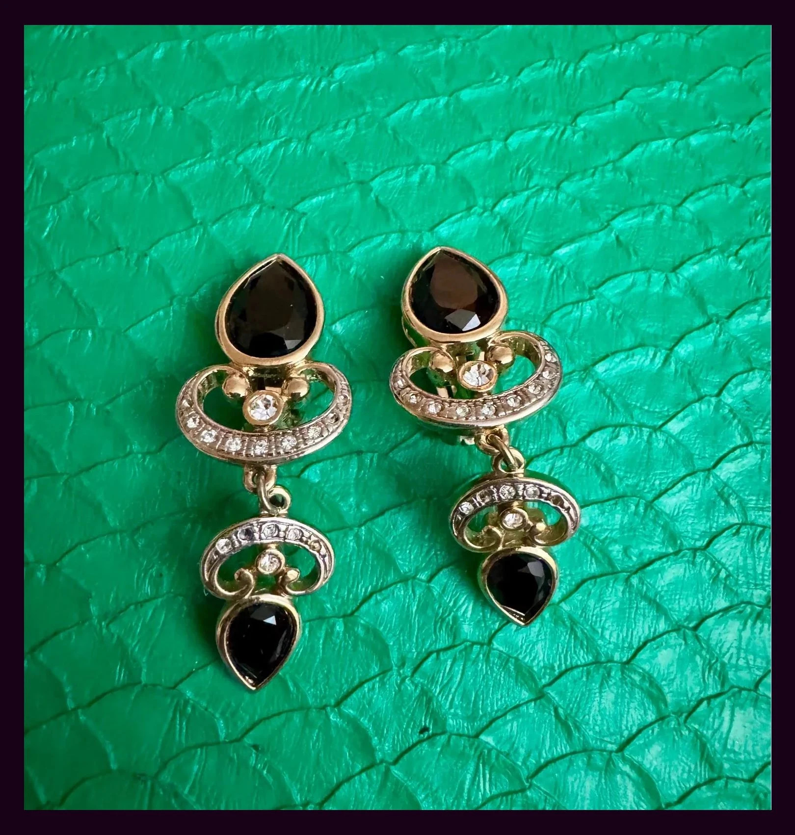 Pendientes vintage clip 🦋 – Vintage