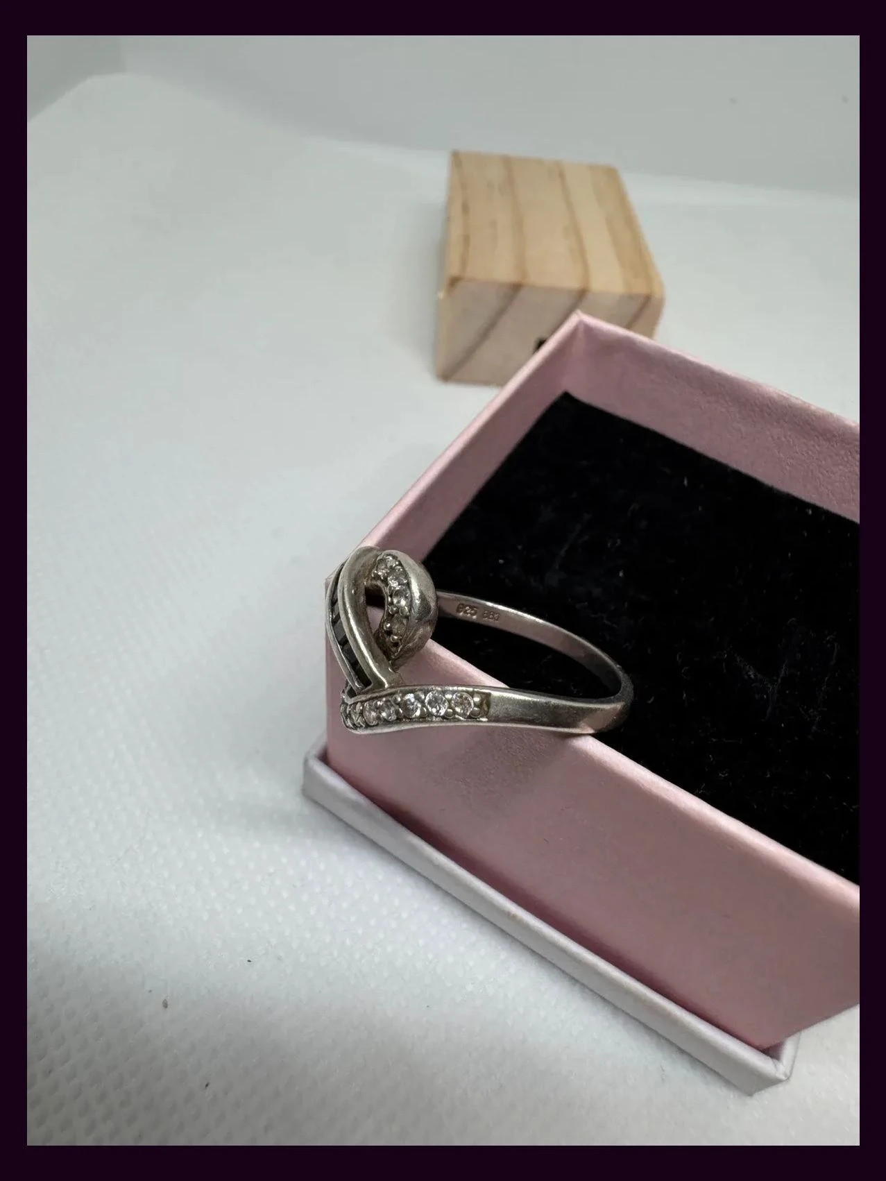 Anillo plata 925 vintage talla 19 🦋 – Plata de Ley – taille 18,5 mm 5