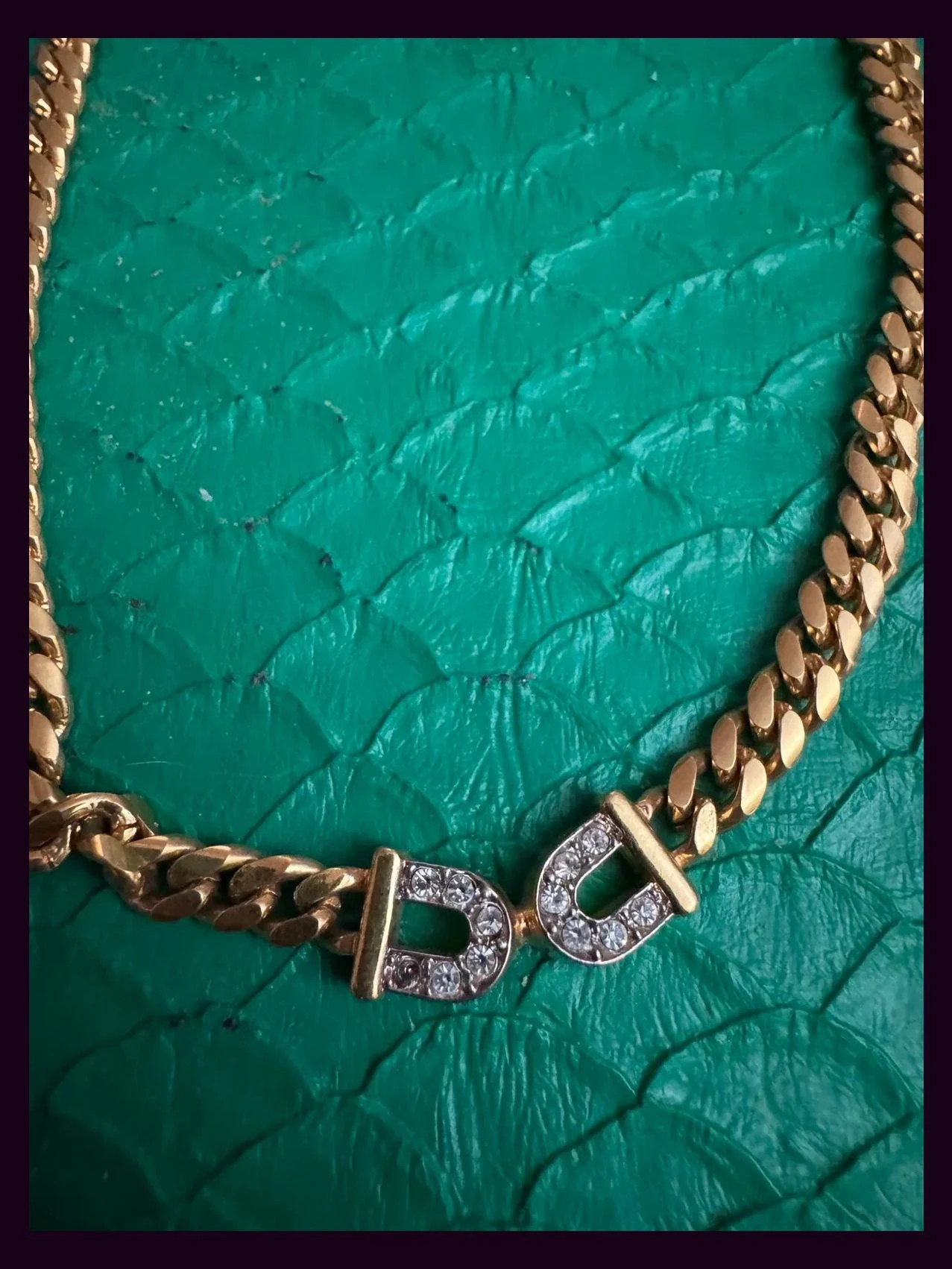 Collar chapado oro vintage 🦋 – Vintage 2