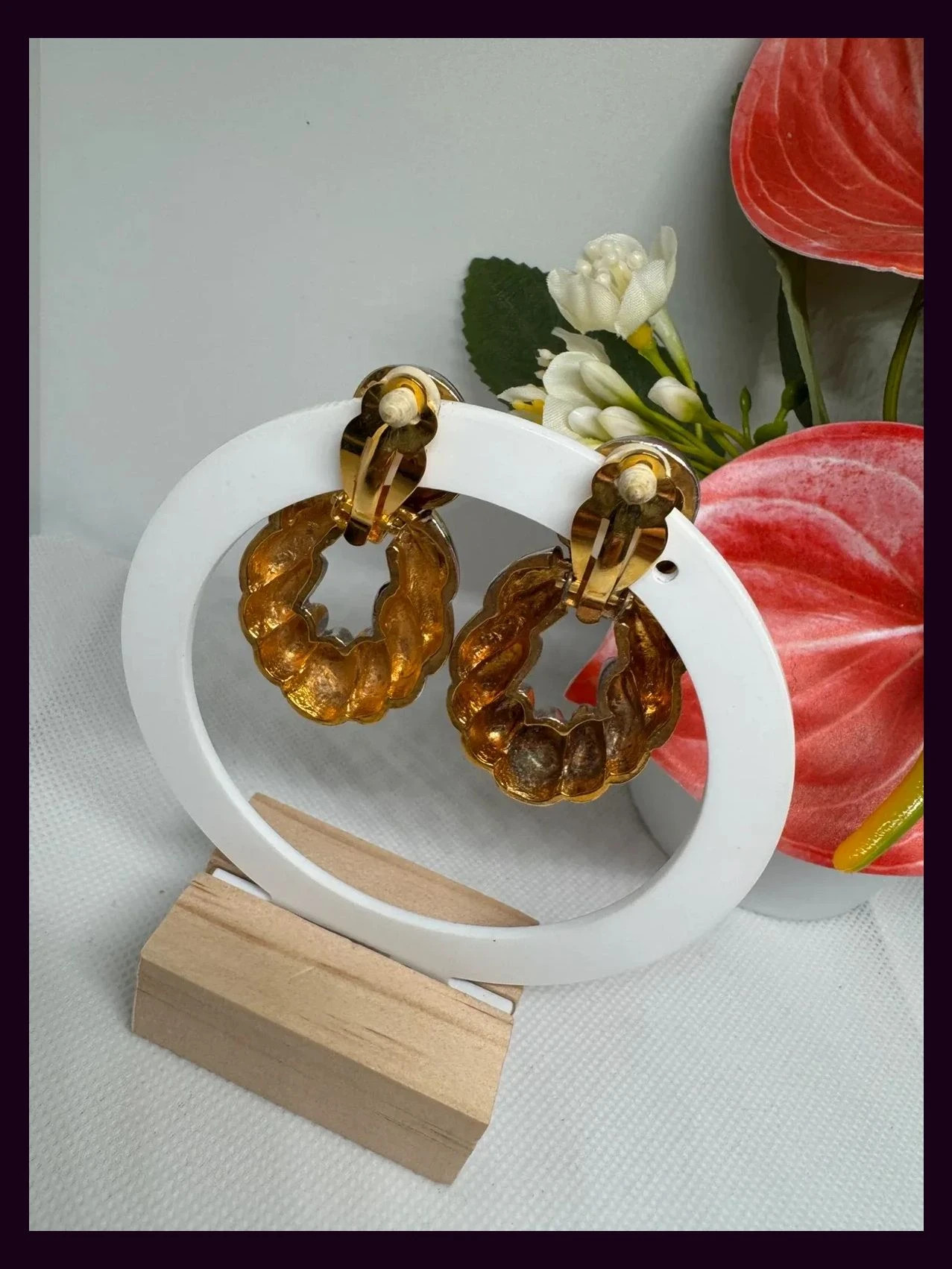 Pendientes vintage clip 🦋 – Vintage 3