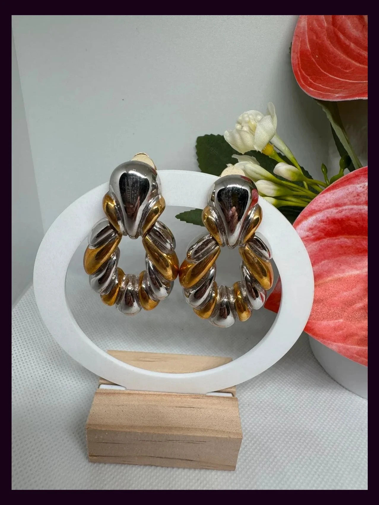 Pendientes vintage clip 🦋 – Vintage 2