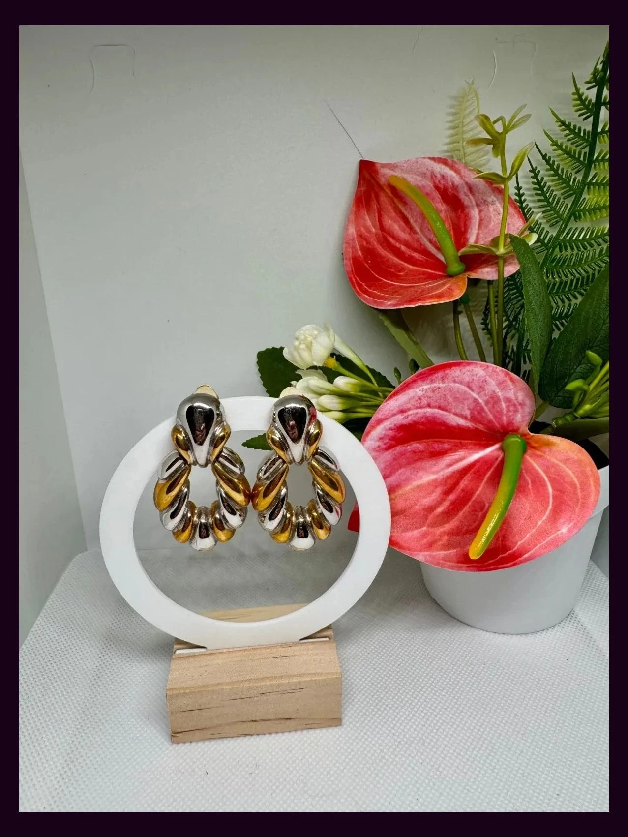 Pendientes vintage clip 🦋 – Vintage