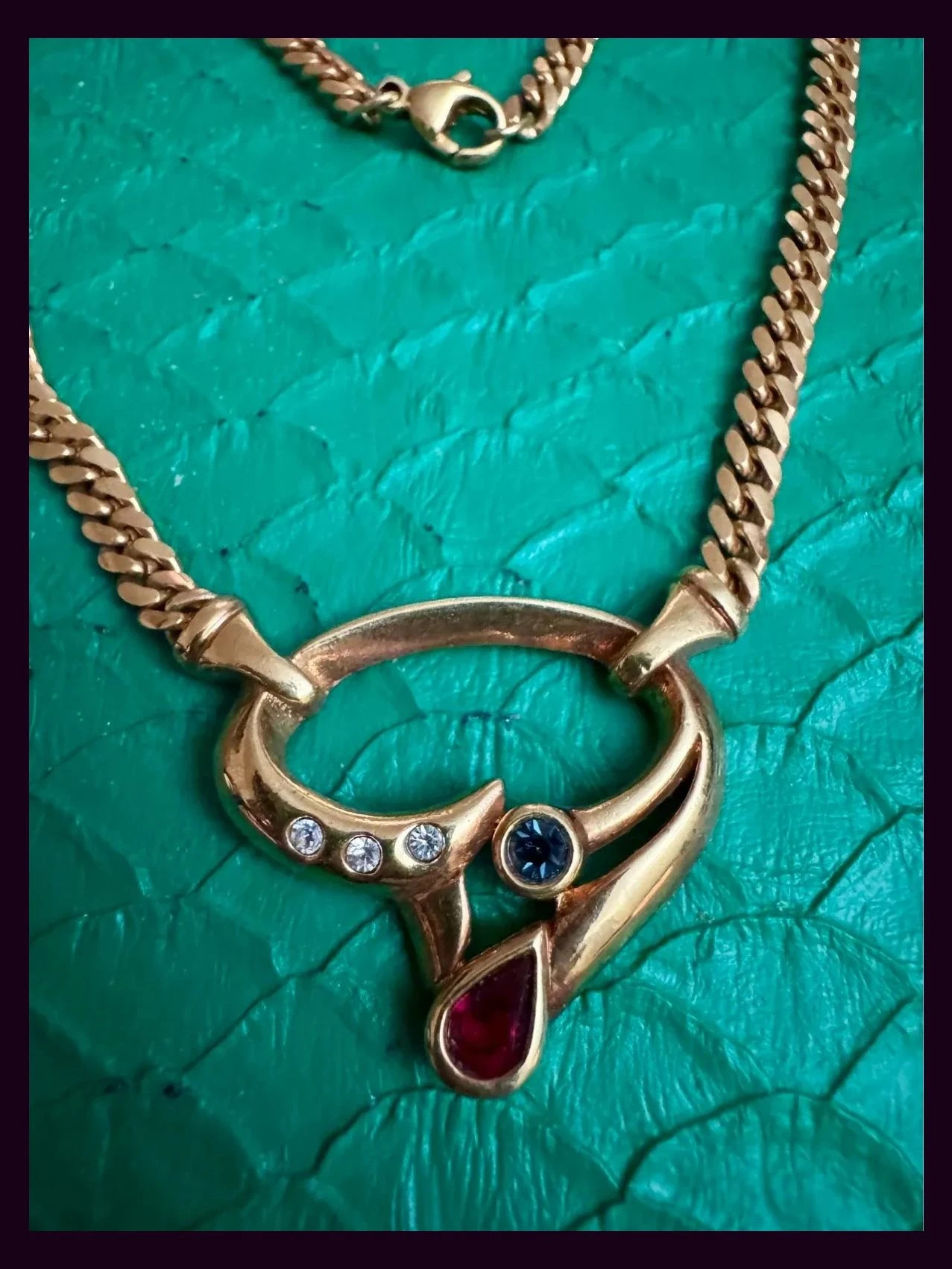 Collar chapado oro vintage 🦋 – Vintage 2