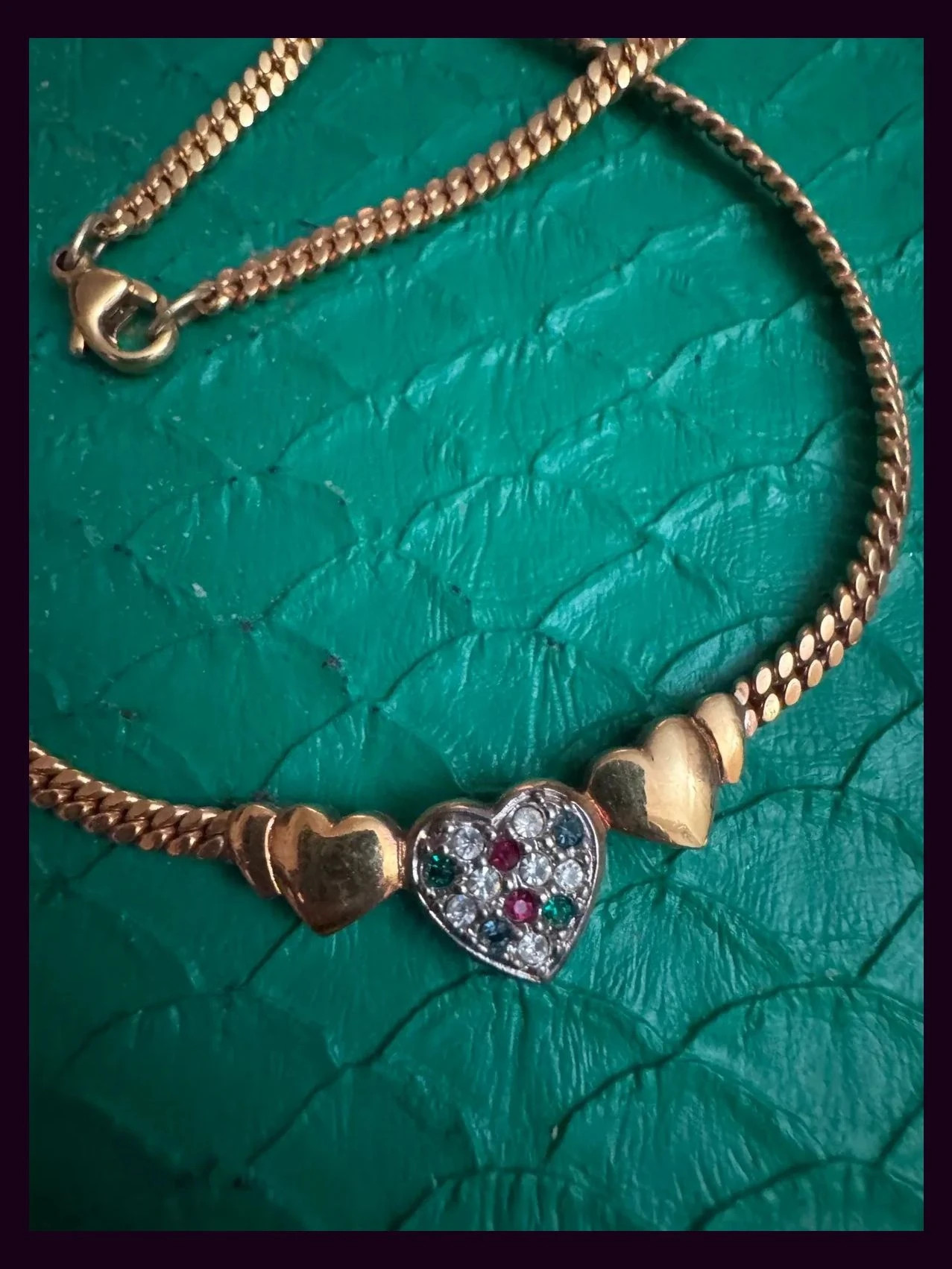 Collar chapado oro vintage 🦋 – Vintage 2