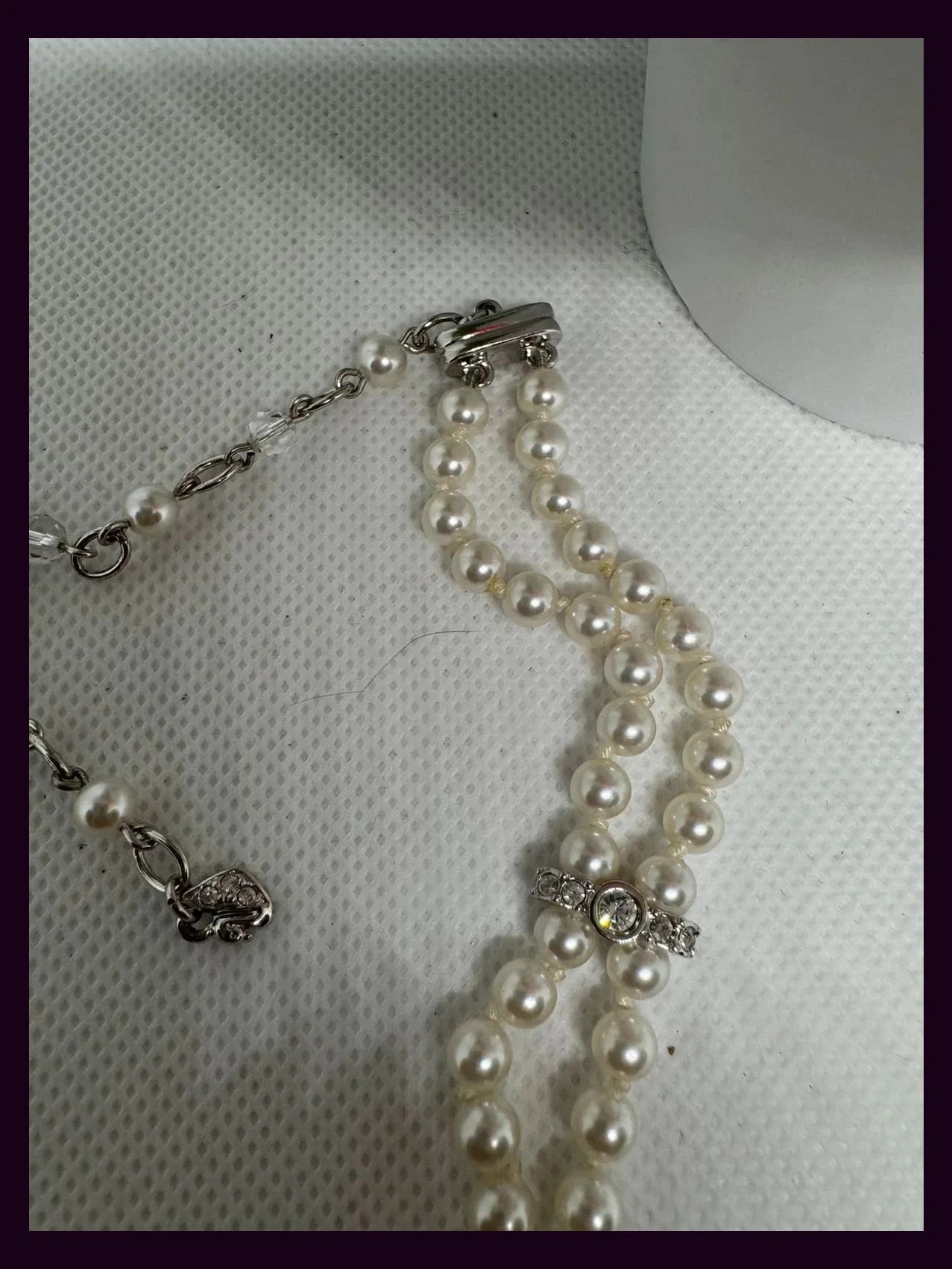 Collar choker perlitas de Swarovski 🦋 – Swarovski 3