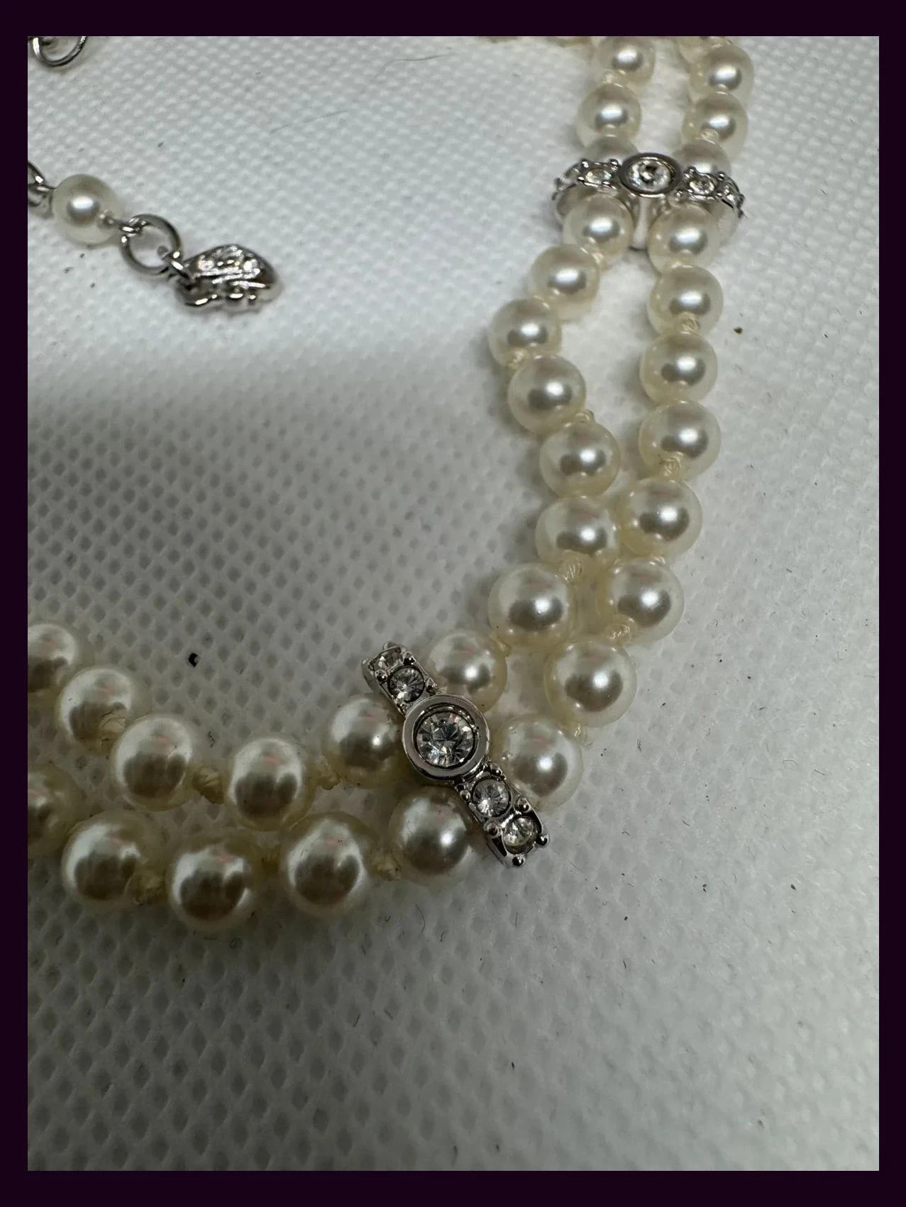 Collar choker perlitas de Swarovski 🦋 – Swarovski 2