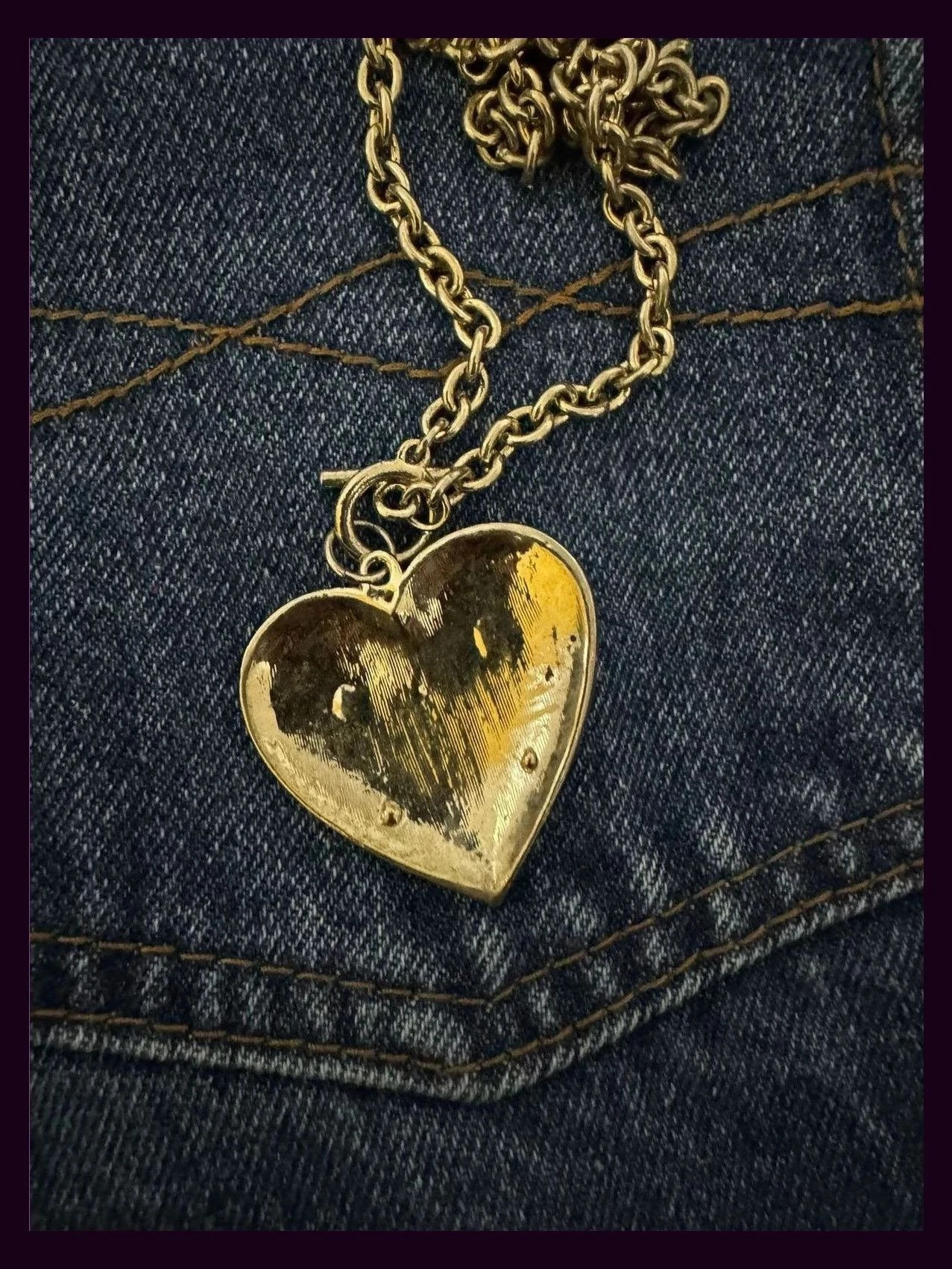 Collar corazón dorado de juicy couture 🦋 – Juicy Couture 5