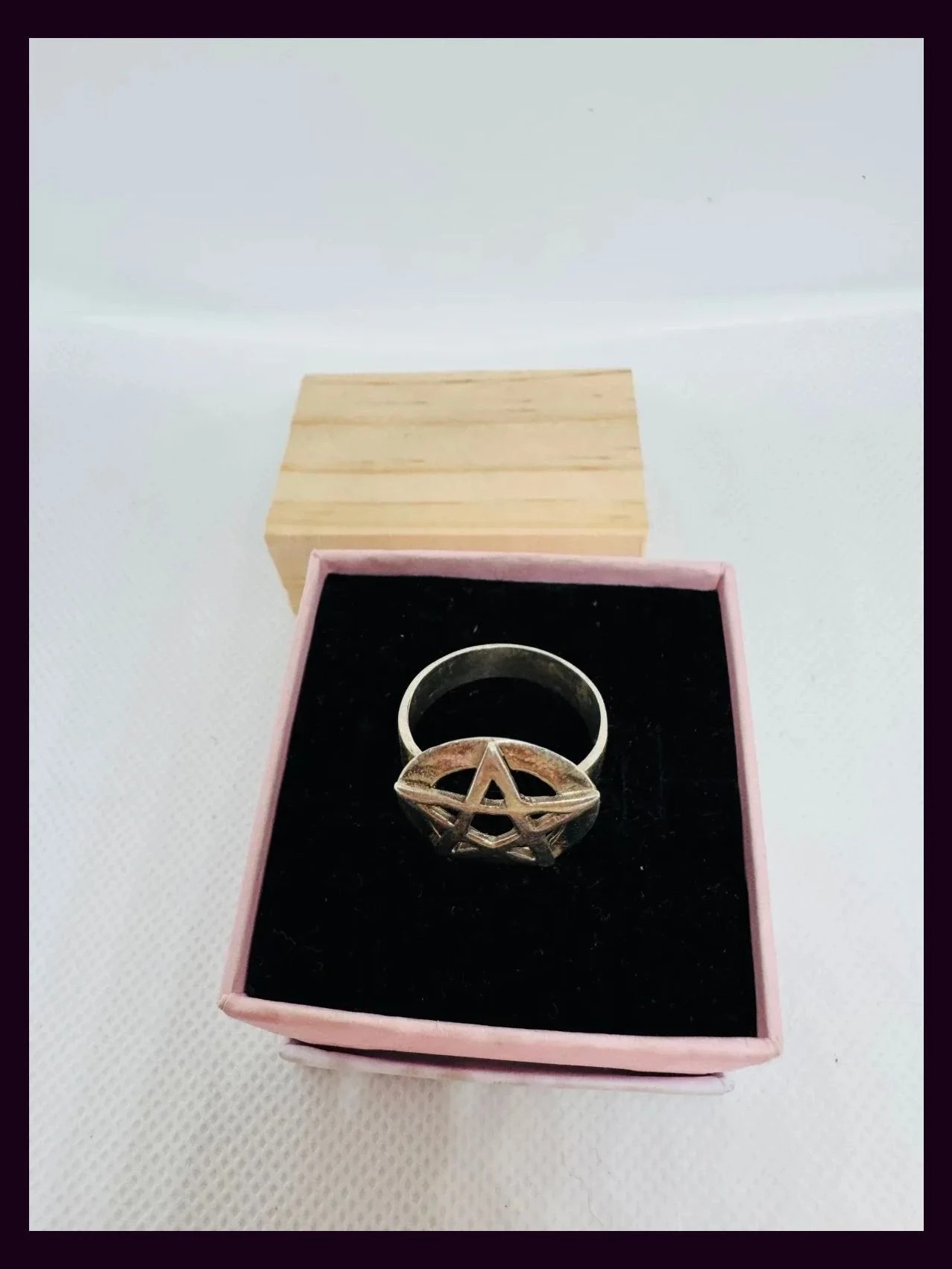 Anillo plata 925 vintage talla 16 🦋 – Plata de Ley – taille 17,7 mm 3