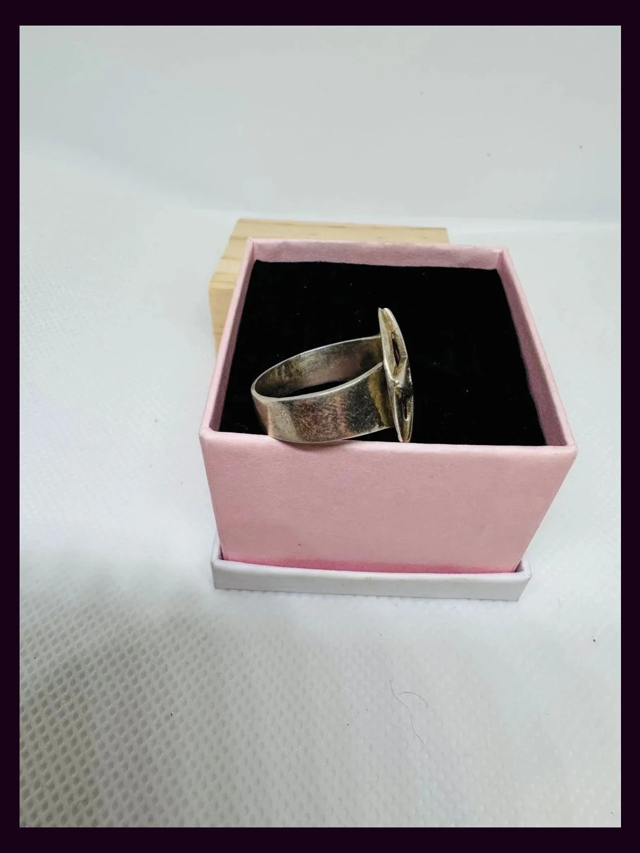 Anillo plata 925 vintage talla 16 🦋 – Plata de Ley – taille 17,7 mm 4