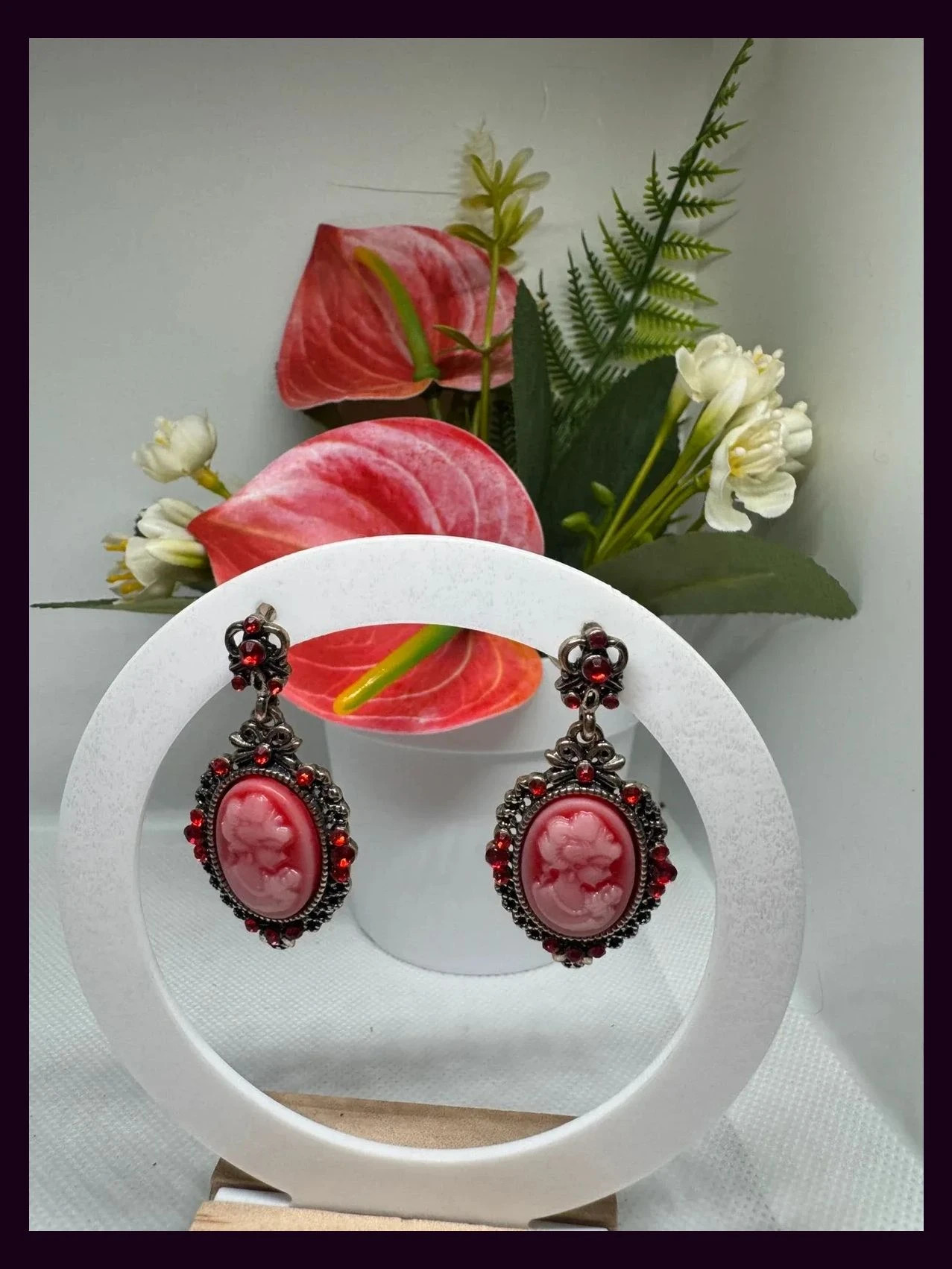Pendientes plateados vintage 🦋 – Vintage Dressing 2