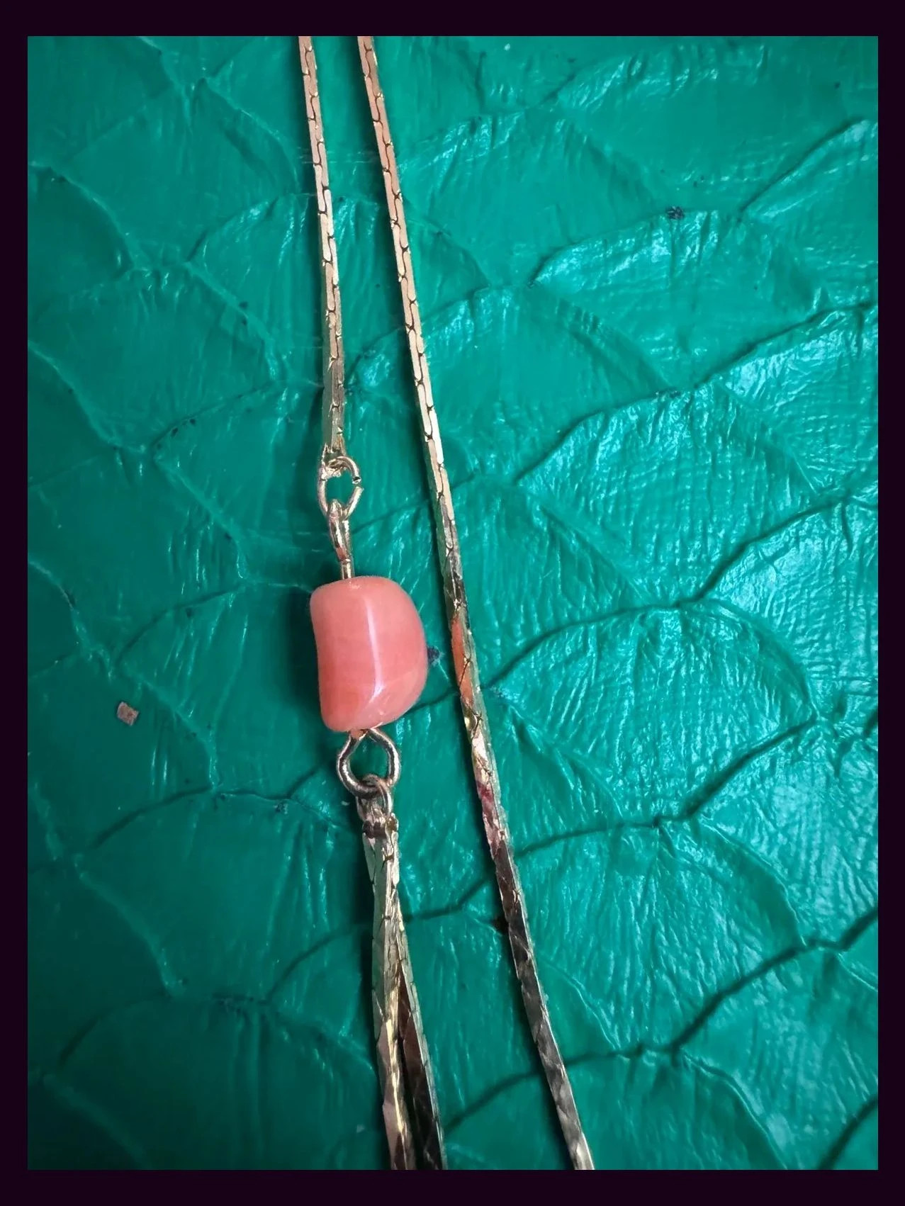 Collar triple vintage baño oro 🦋 – Vintage 4