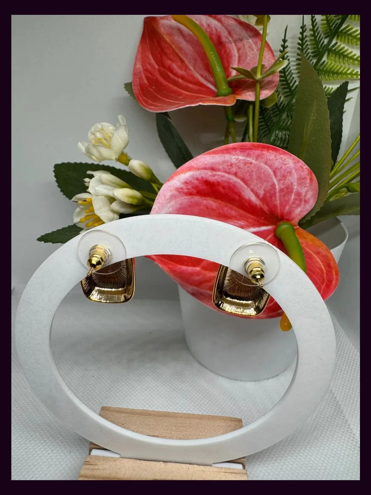 Pendientes dorados vintage 🦋 – Vintage 4