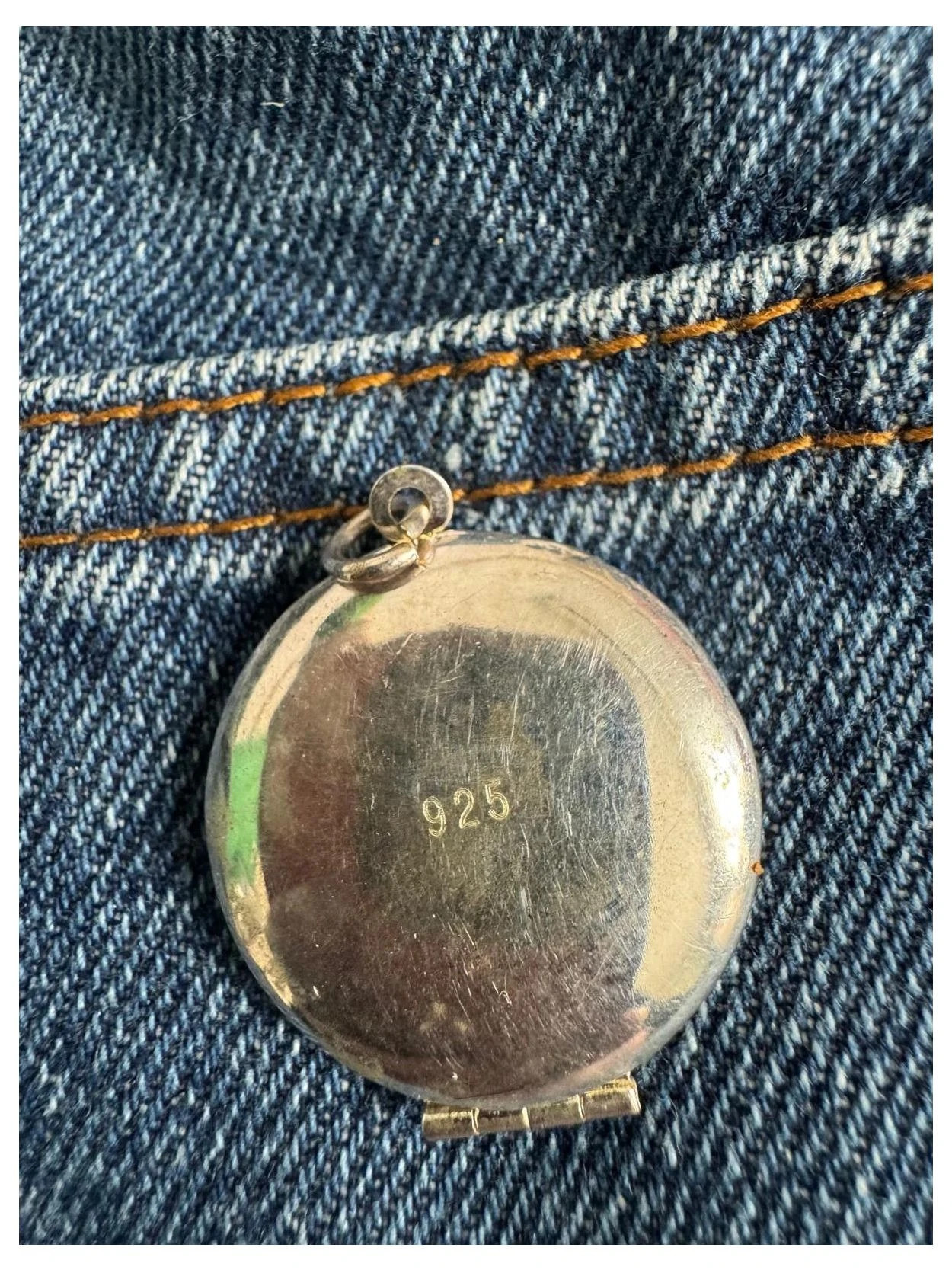 Colgante plata 925 , se abre para poner foto 🦋 – Vintage Dressing 3