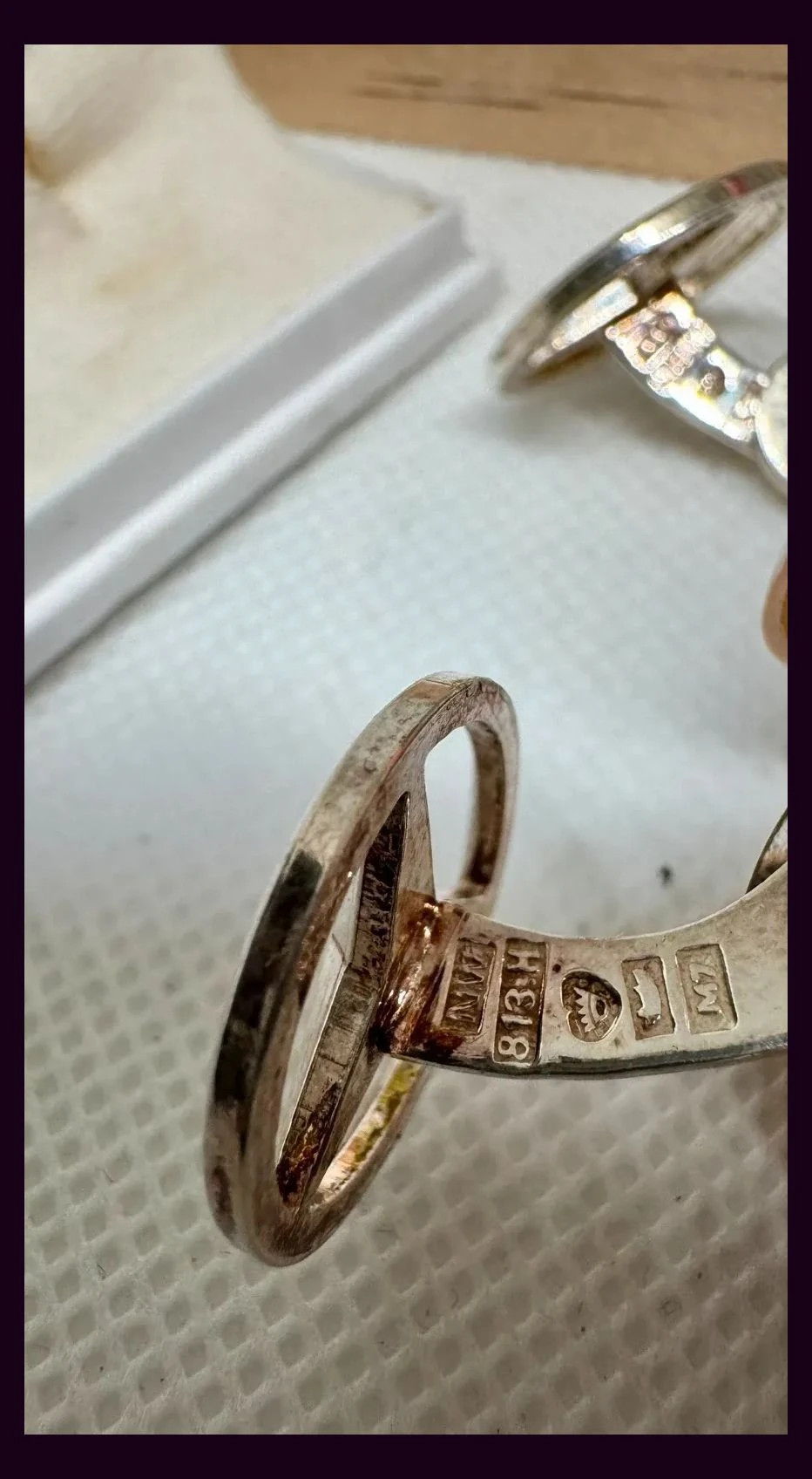 Exclusivos gemelos vintage de plata maciza con el icónico logo de Mercedes-Benz 🦋 – Mercedes-Benz 5