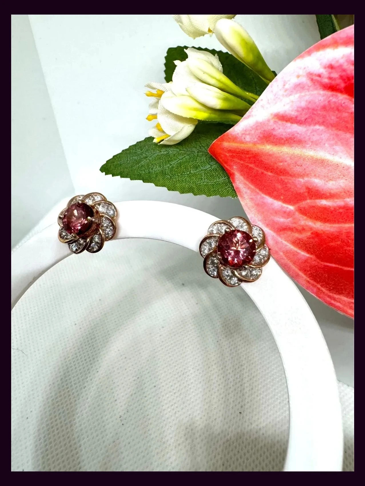 Pendientes 2 en 1 ,plata 925 bañados oro , de india 🦋 – Plata de Ley 3