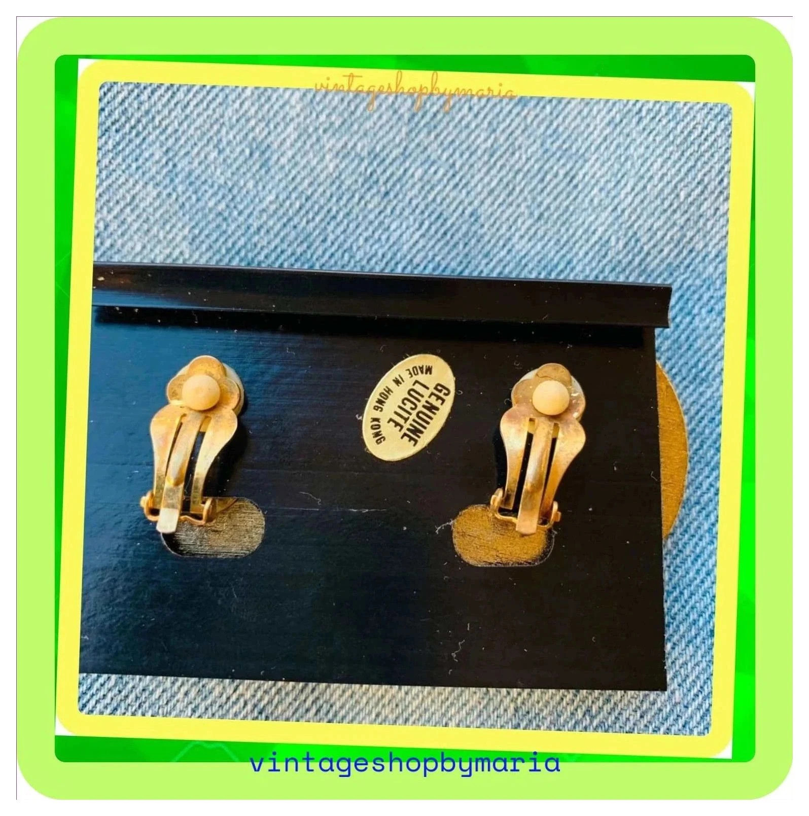 Pendientes vintage Clíp 🦋 – Vintage 3
