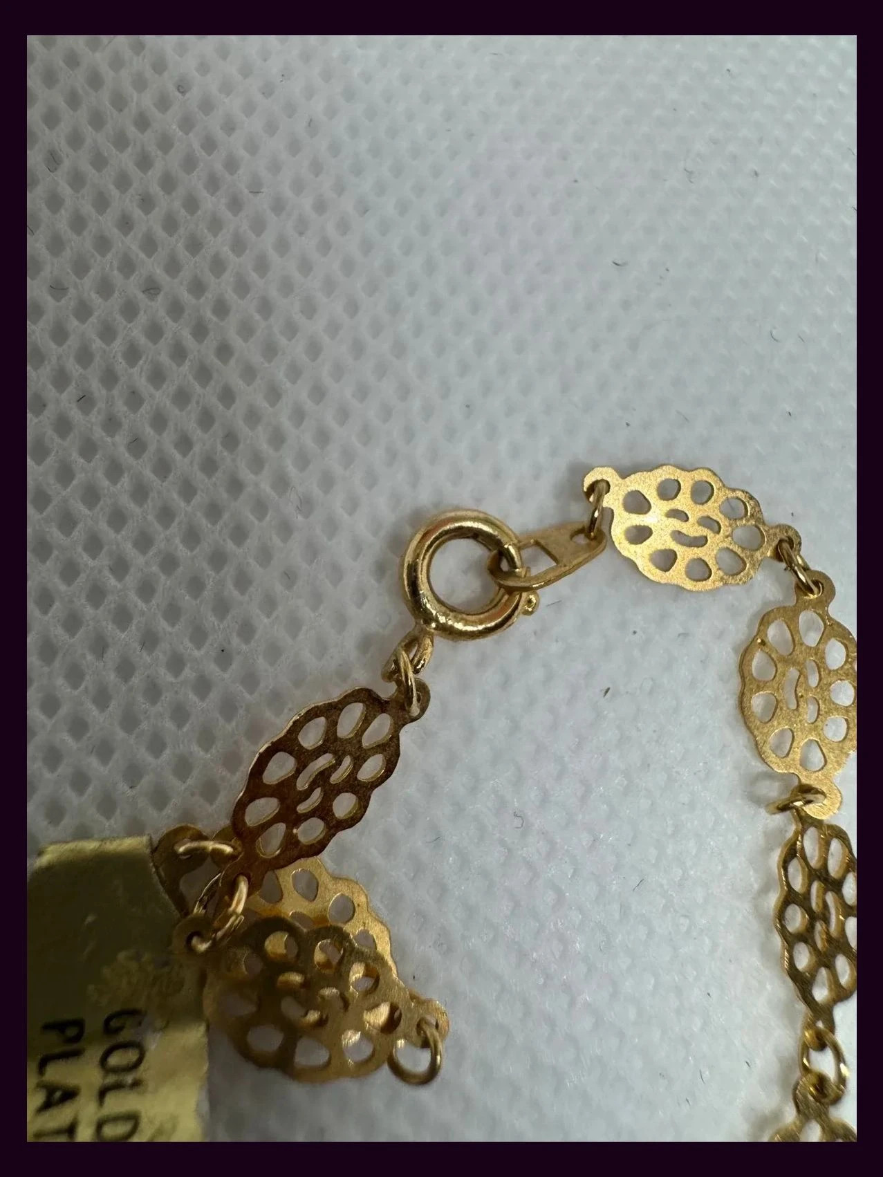 Collar choker vintage chapado oro 🦋 – Vintage 4
