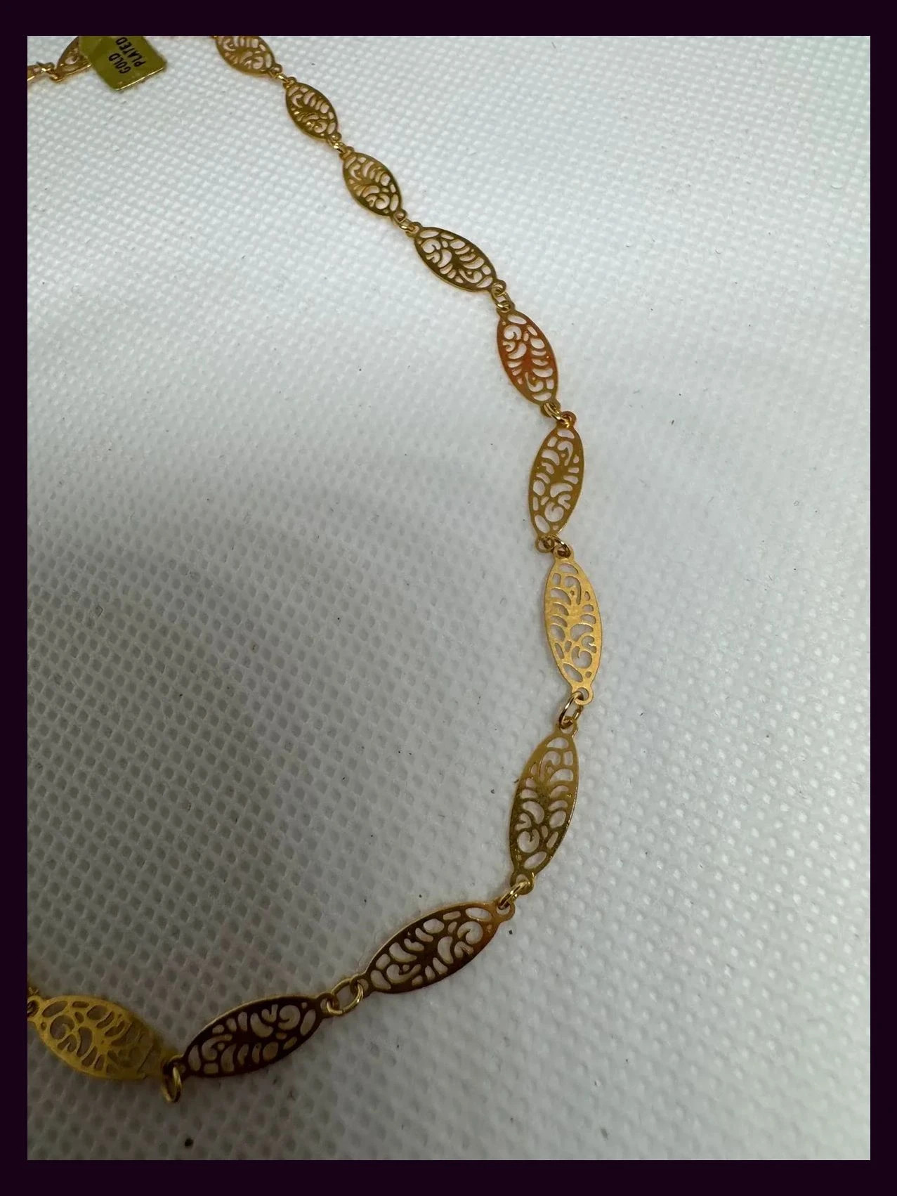 Collar choker vintage chapado oro 🦋 – Vintage 2