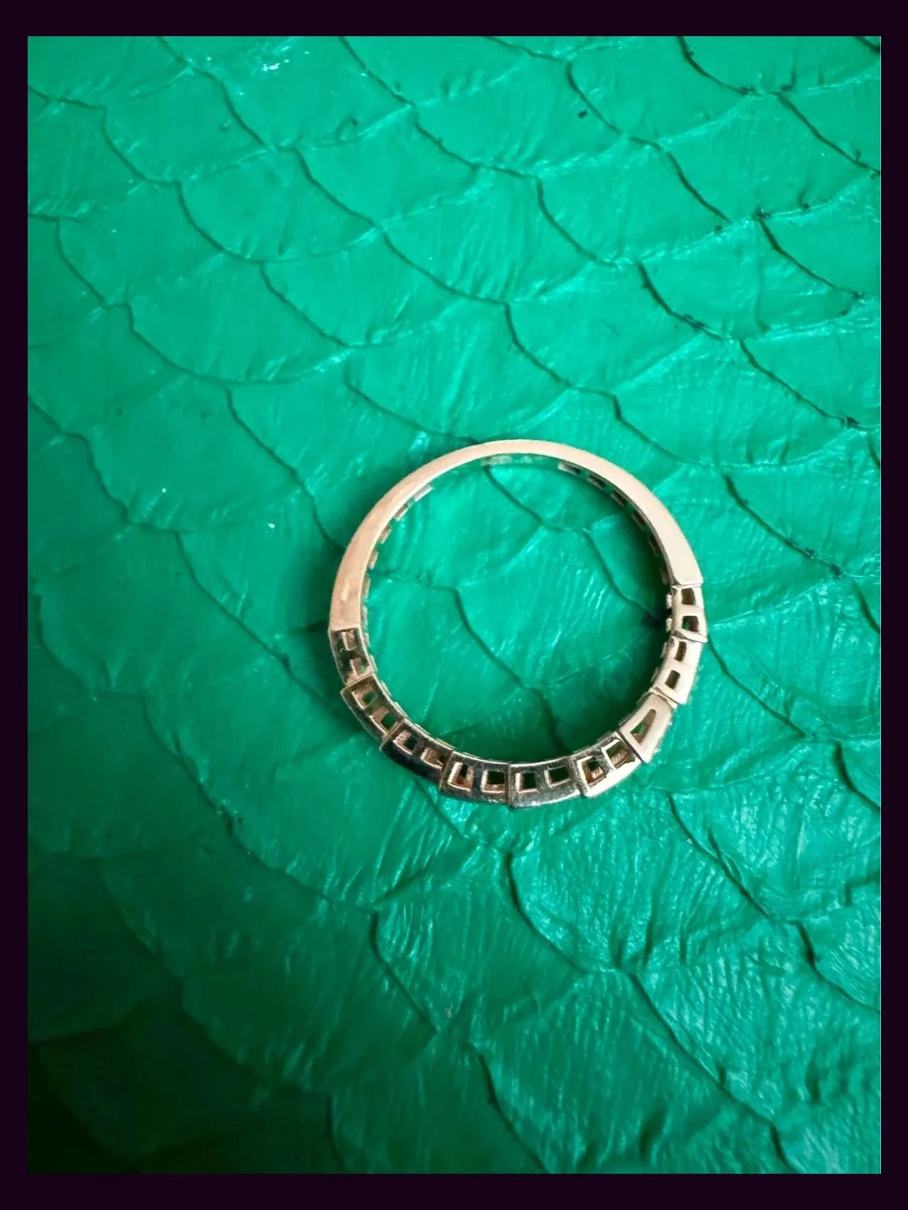 Anillo oro ruso 585 , tono rojizo, peso 2,15g , talla 19 🦋 – ORO – taille 19 mm 4