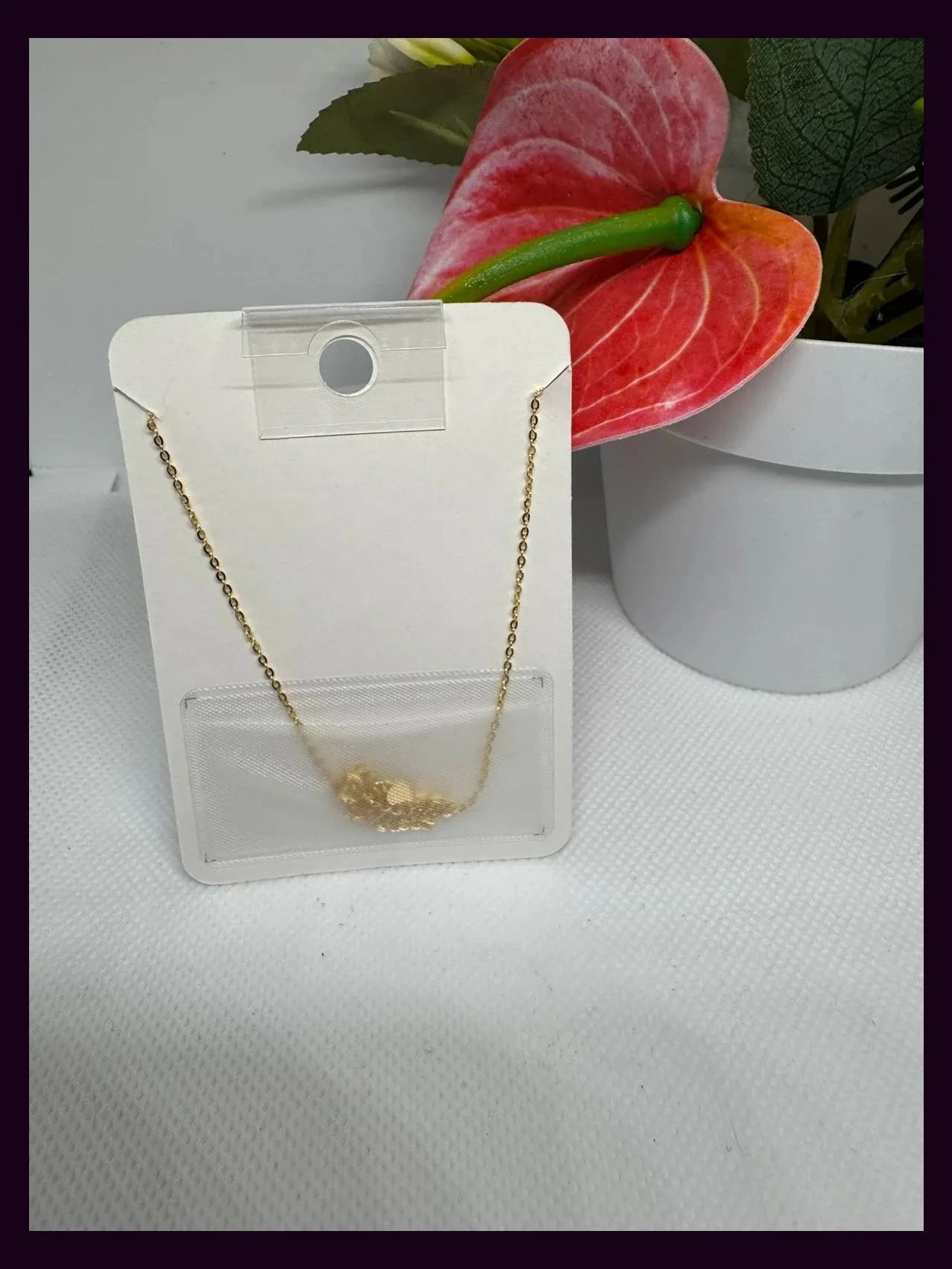 Collar plata 925 bañando oro 🦋 – Plata de Ley 5