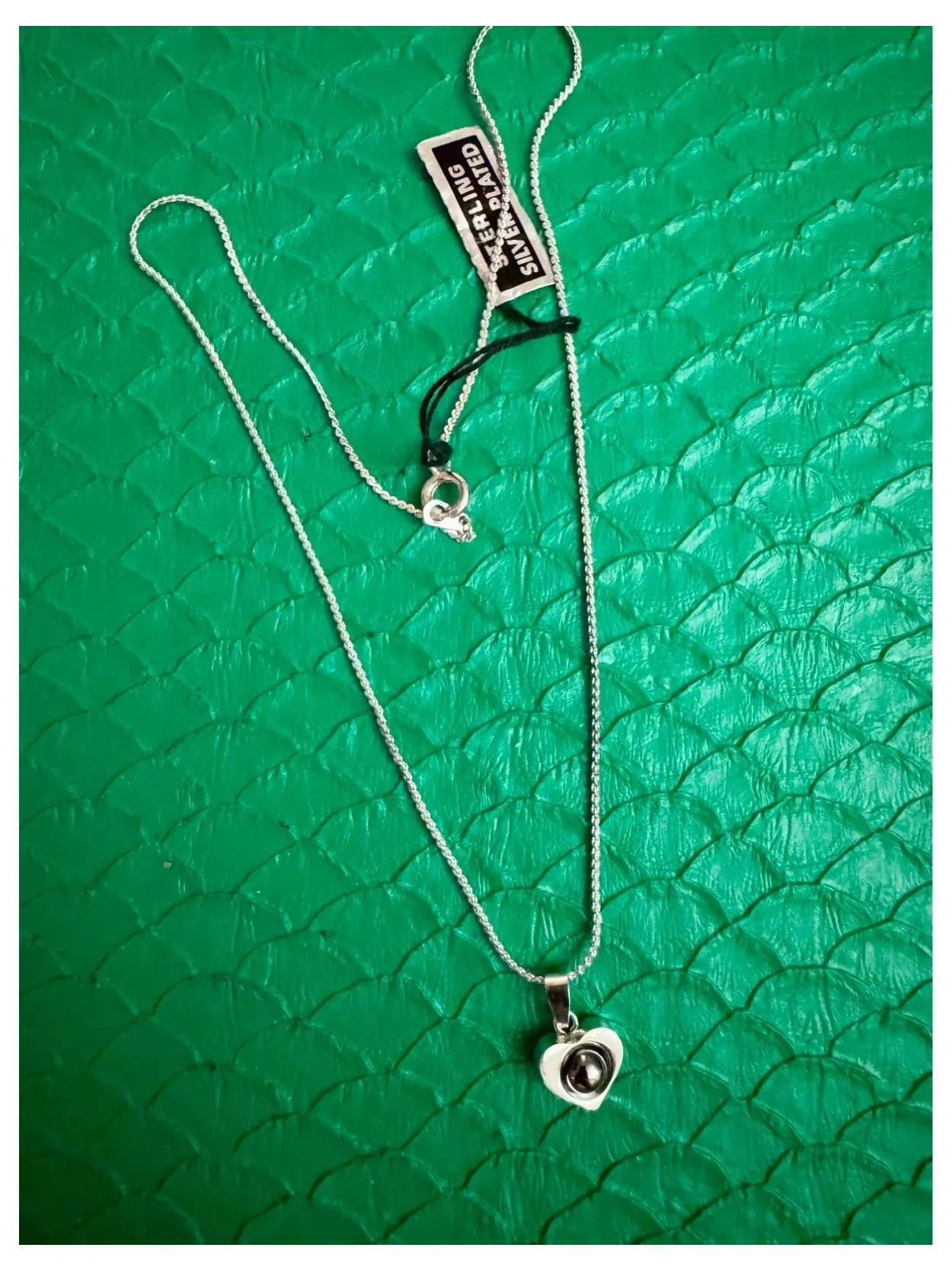 Collar vintage baño plata 🦋 – Vintage