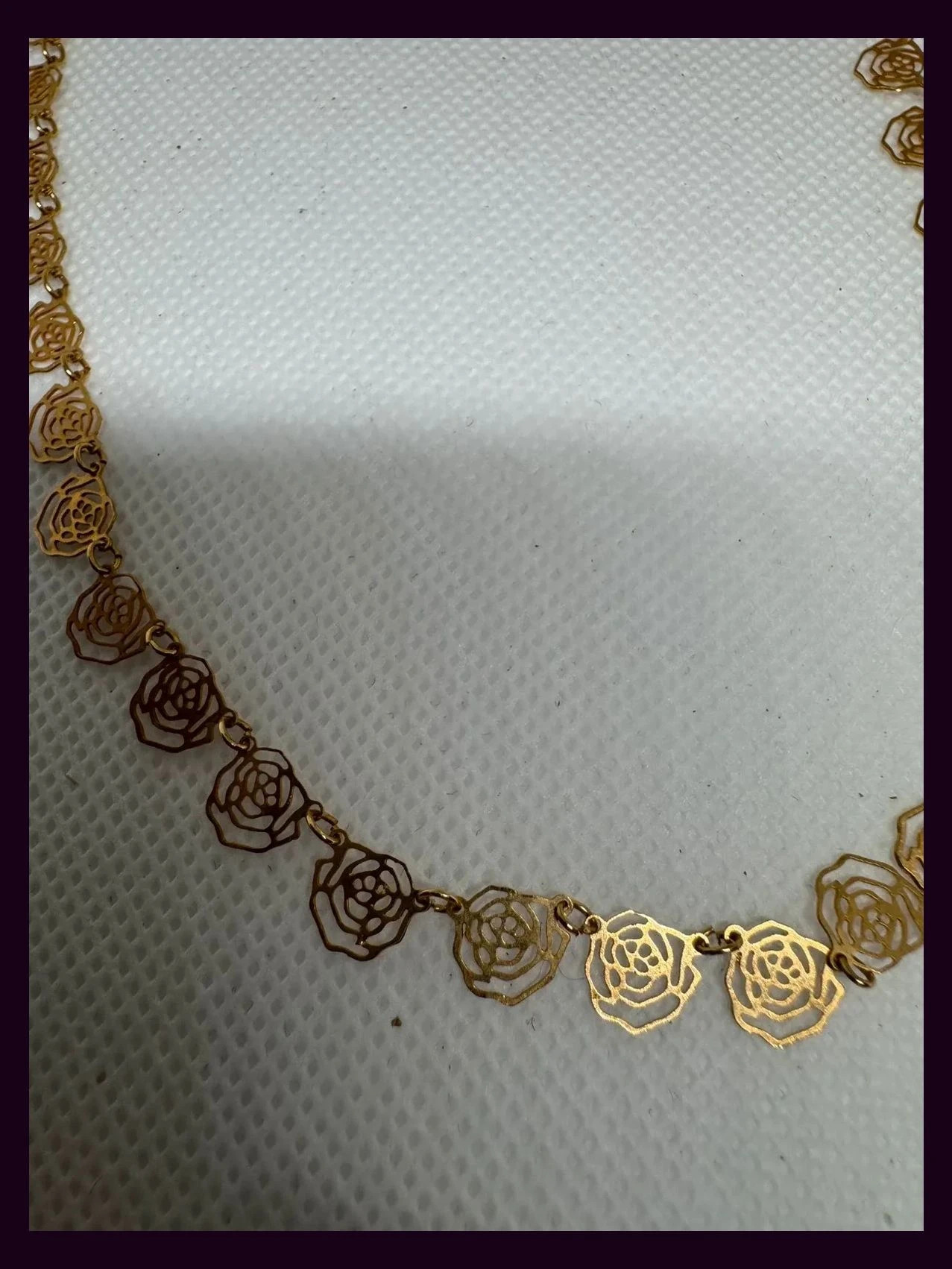 Collar choker vintage chapado oro 🦋 – Vintage 2