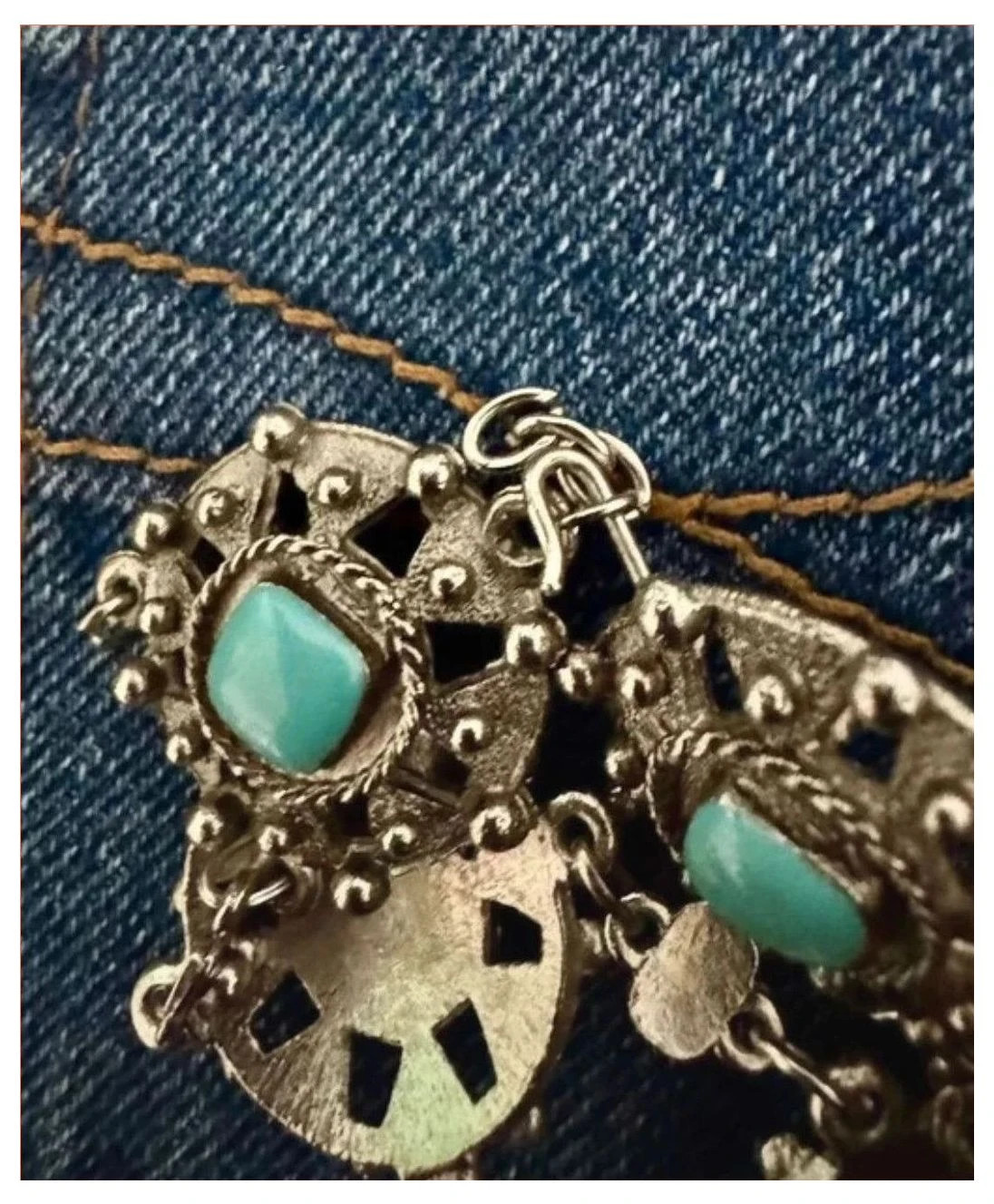 Pulsera vintage plateada de alpaca 🦋 – Vintage Dressing 3
