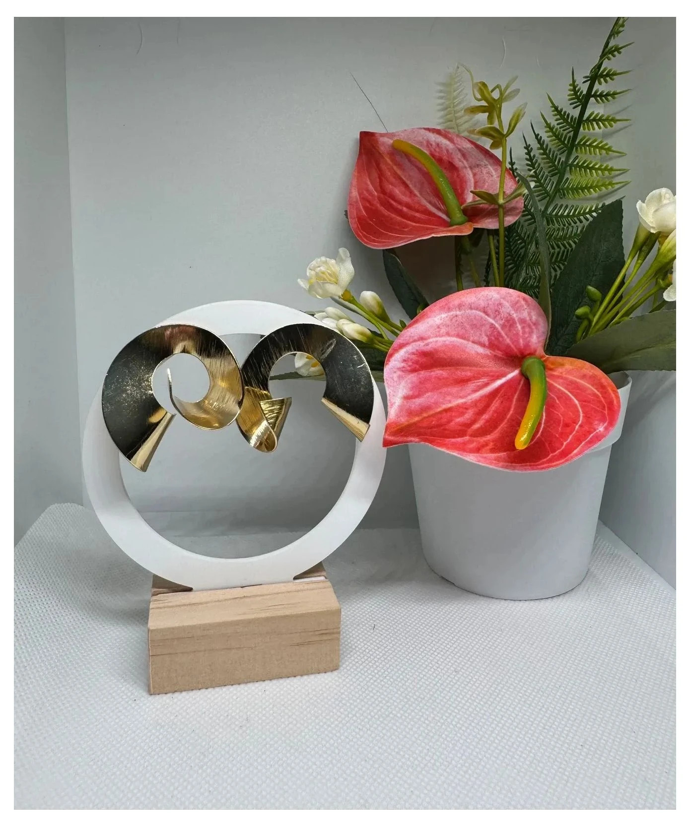 Pendientes dorados acero inoxidable 🦋 – Acero 2