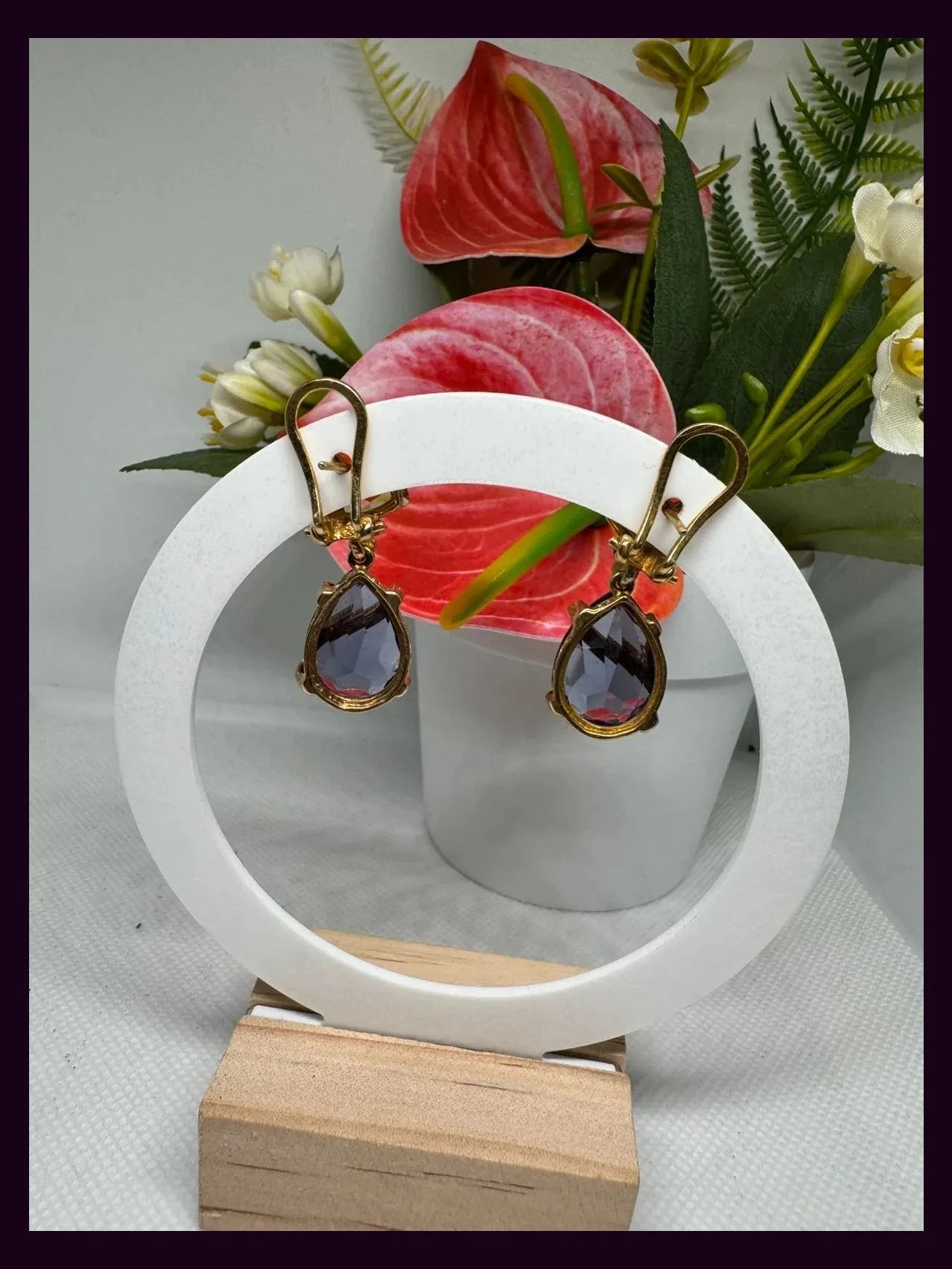 Pendientes dorados Swarovski 🦋 – Swarovski 3