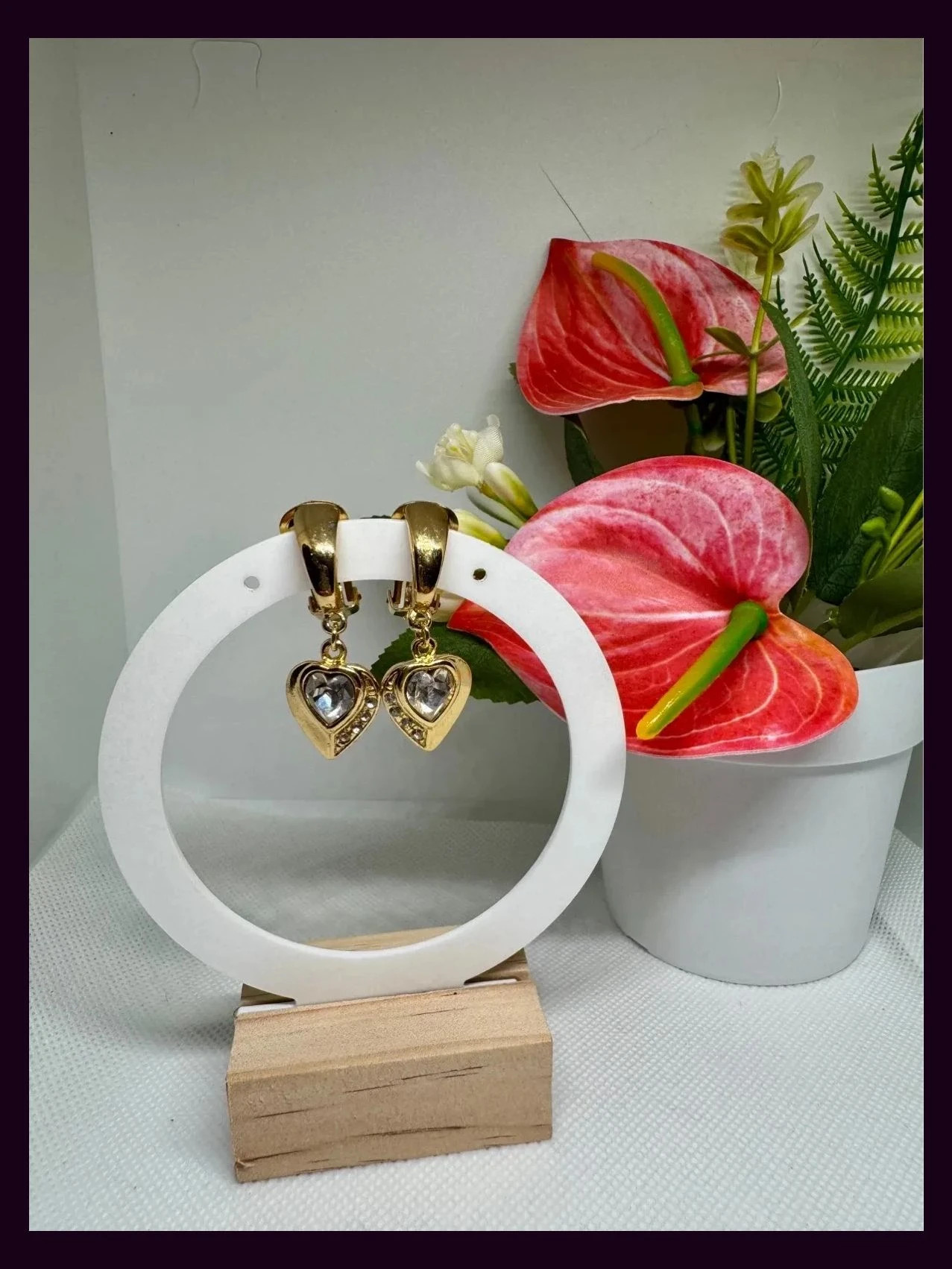 Pendientes vintage clip 🦋 – Vintage