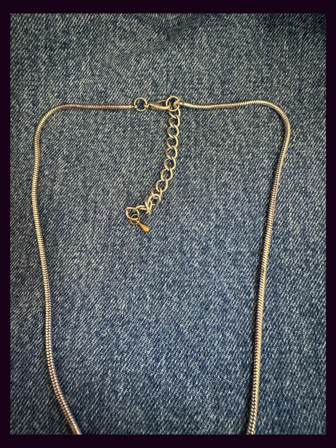 Collar alpaca con piedra turquesa 🦋 – Alpaca 3