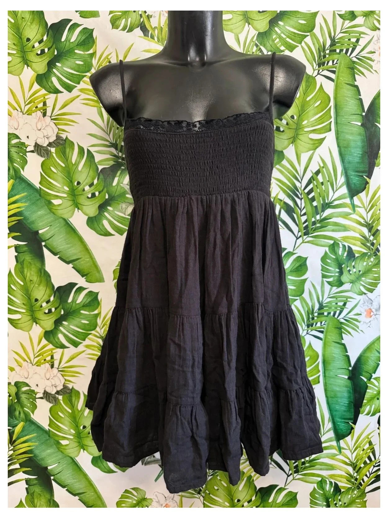 Vestido verano mini de algodón 🦋 – Zara – taille XS / 34 / 6 2
