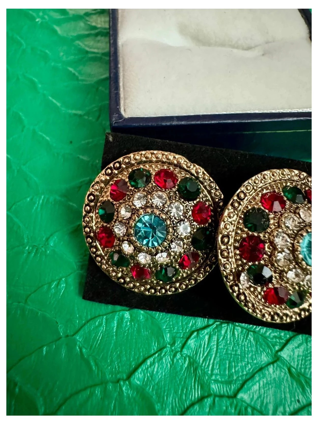 Pendientes piedras vintage 🦋 – Vintage Dressing 2