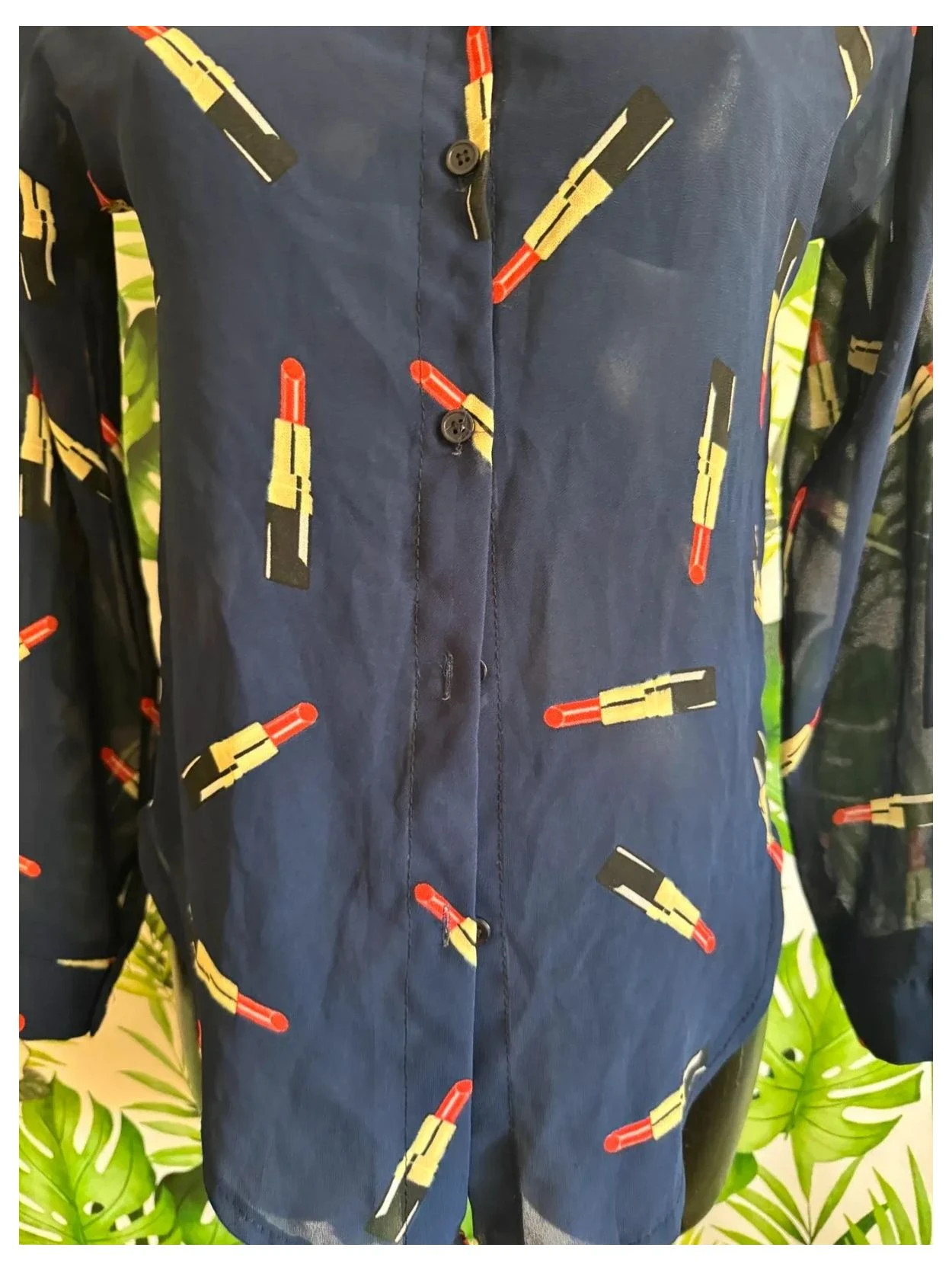 Blusa estampada pintalabios 🦋 – La Boutique – taille S / 36 / 8 2