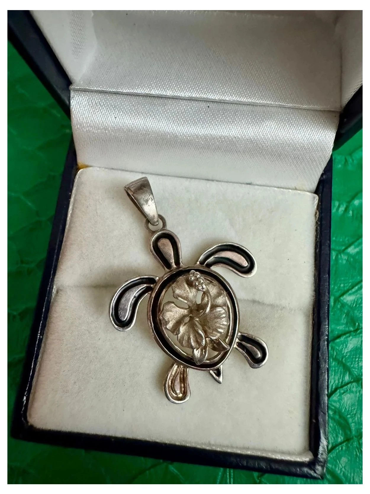 Colgante tortuga de plata 925 vintage 🦋 – Vintage Dressing 3