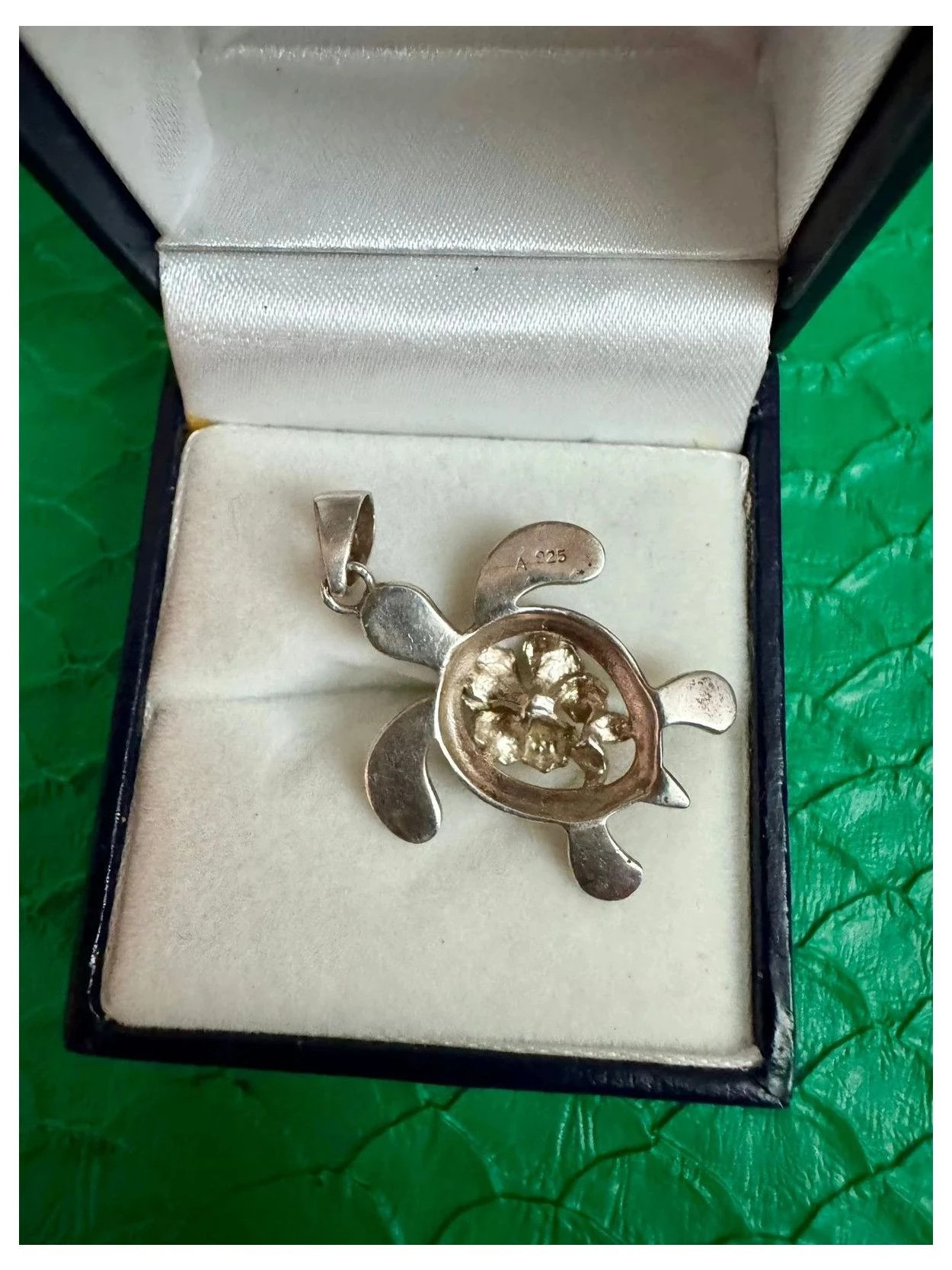 Colgante tortuga de plata 925 vintage 🦋 – Vintage Dressing 2