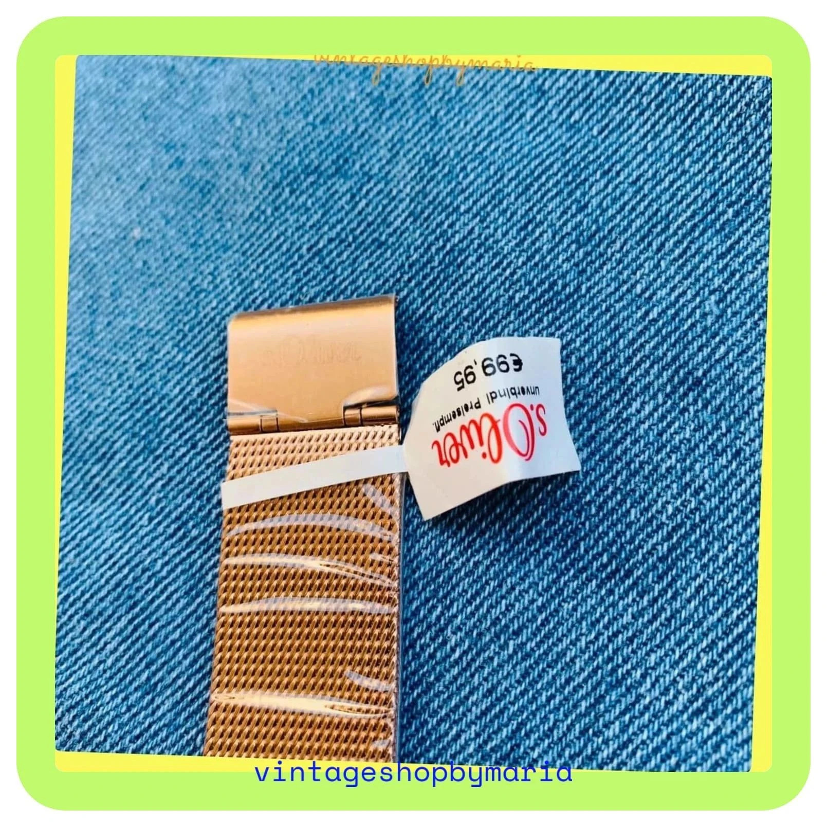 Reloj dorado marca Oliver 🦋 – s.Oliver – taille Taille unique 5