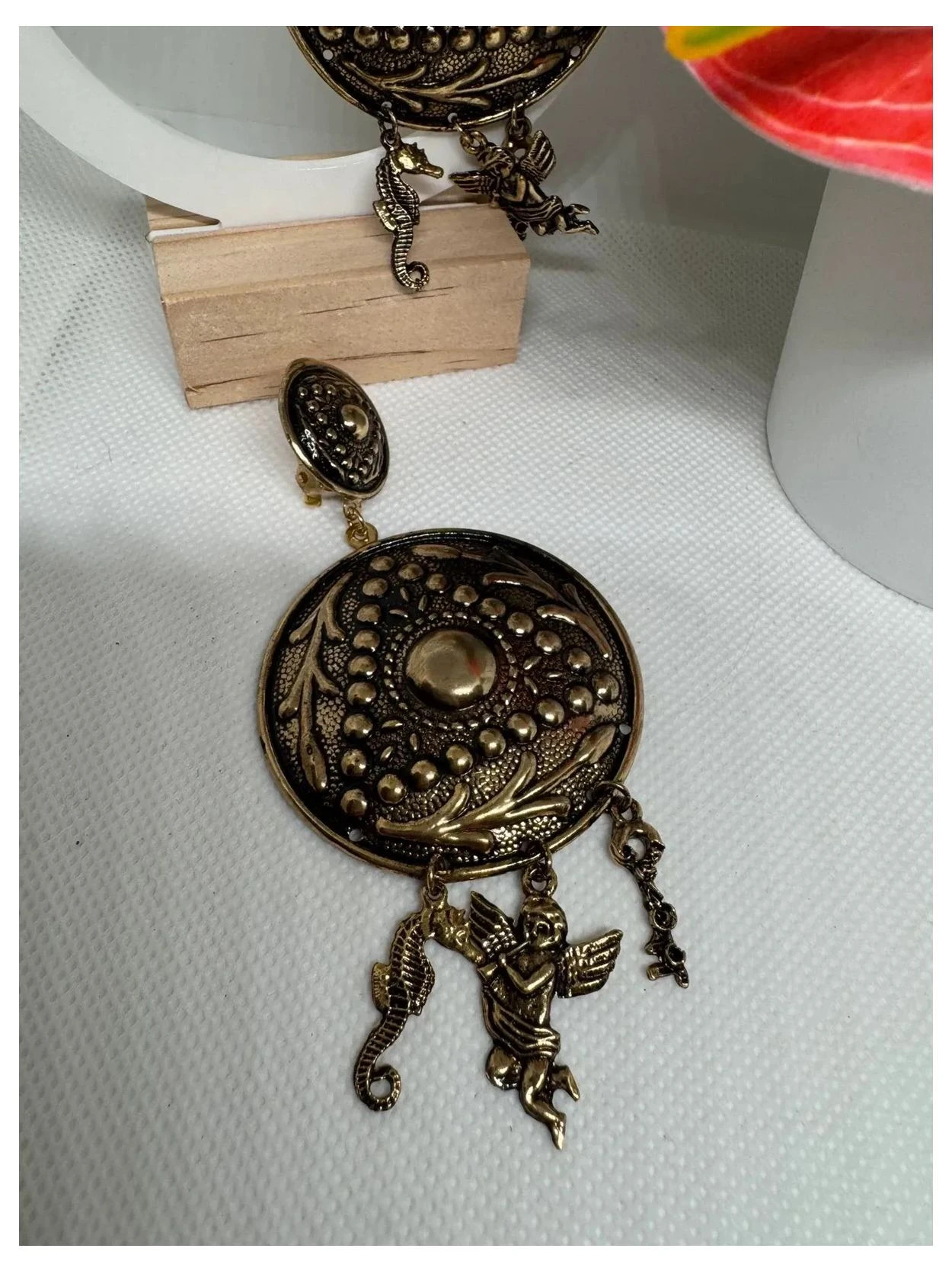 Pendientes vintage clip 🦋 – Vintage 4