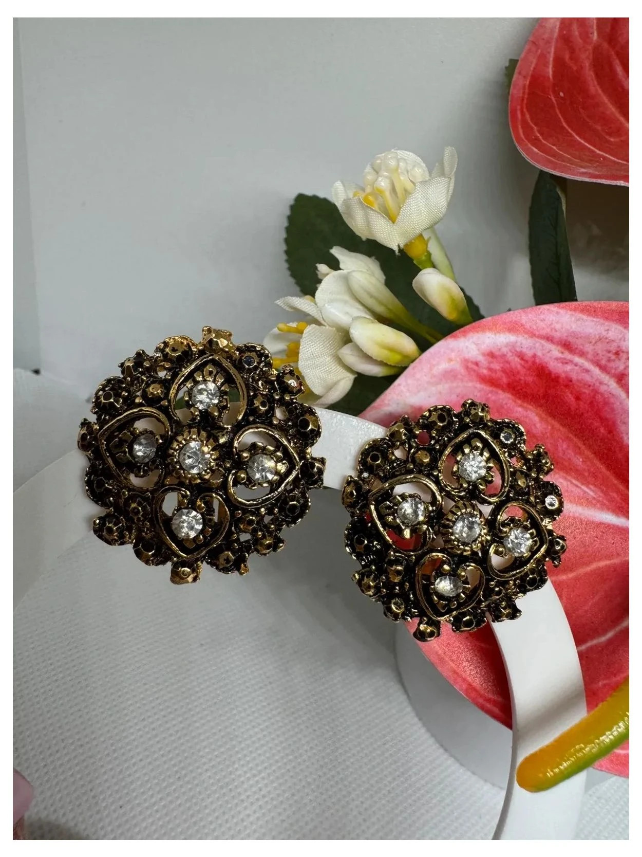 Pendientes vintage clip 🦋 – Vintage 3