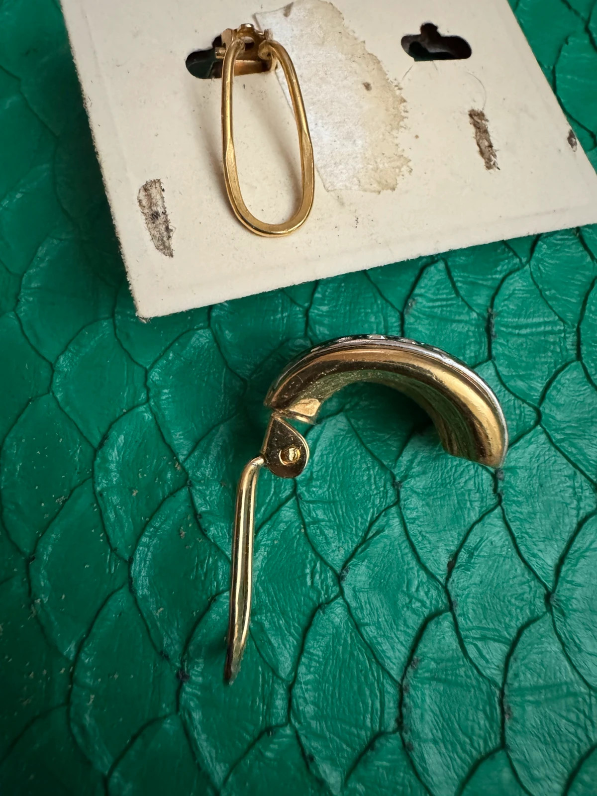 Pendientes vintage clip 🦋 – Vintage 3