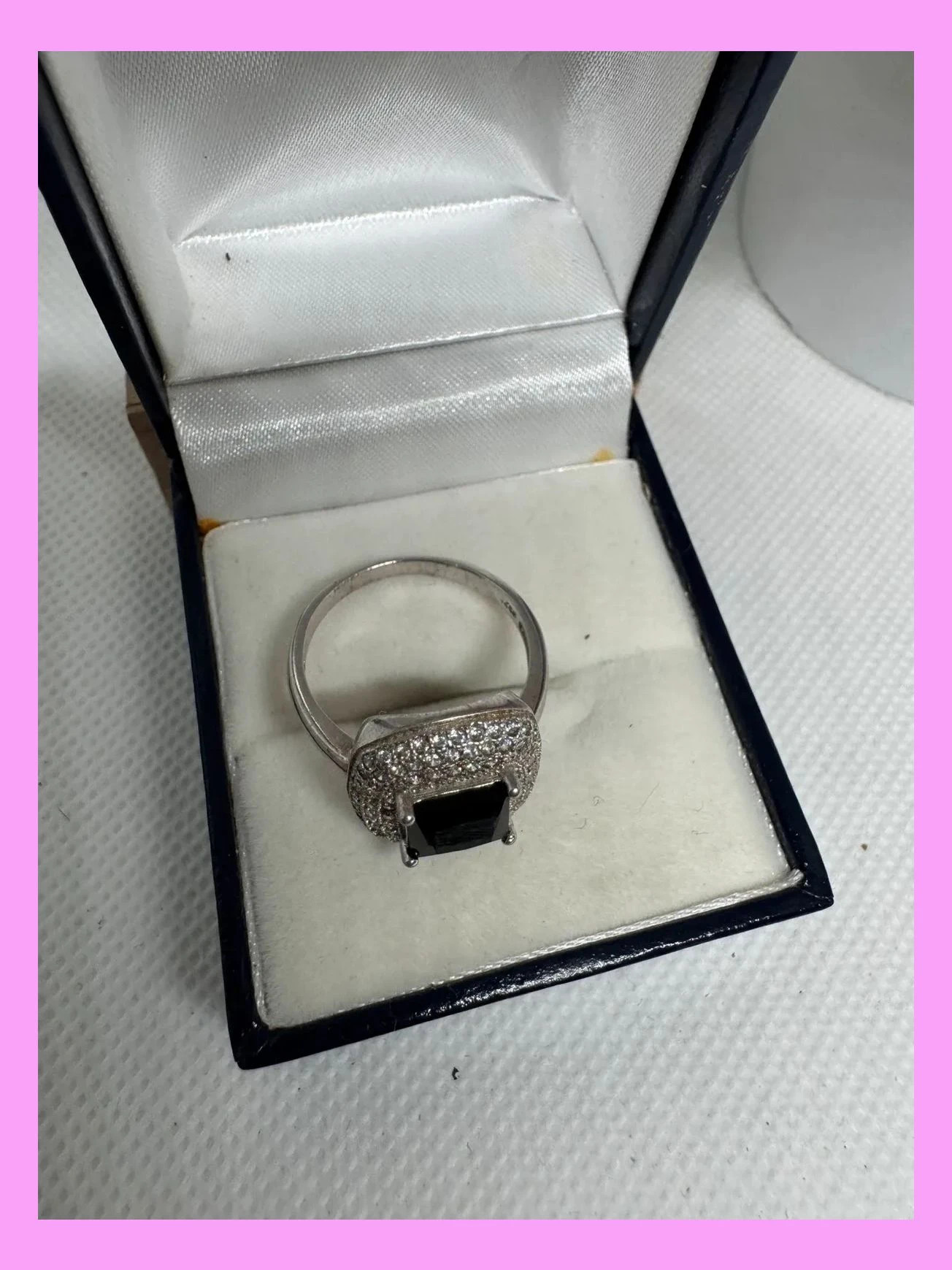Anillo plata 925 talla 18 🦋 – Plata de Ley – taille 18,1 mm 3