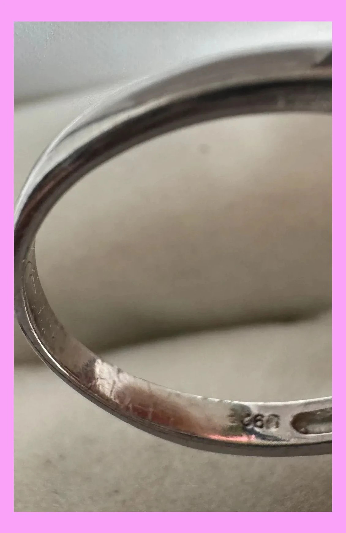 Anillo plata 925 talla 18 🦋 – Plata de Ley – taille 18,1 mm 4
