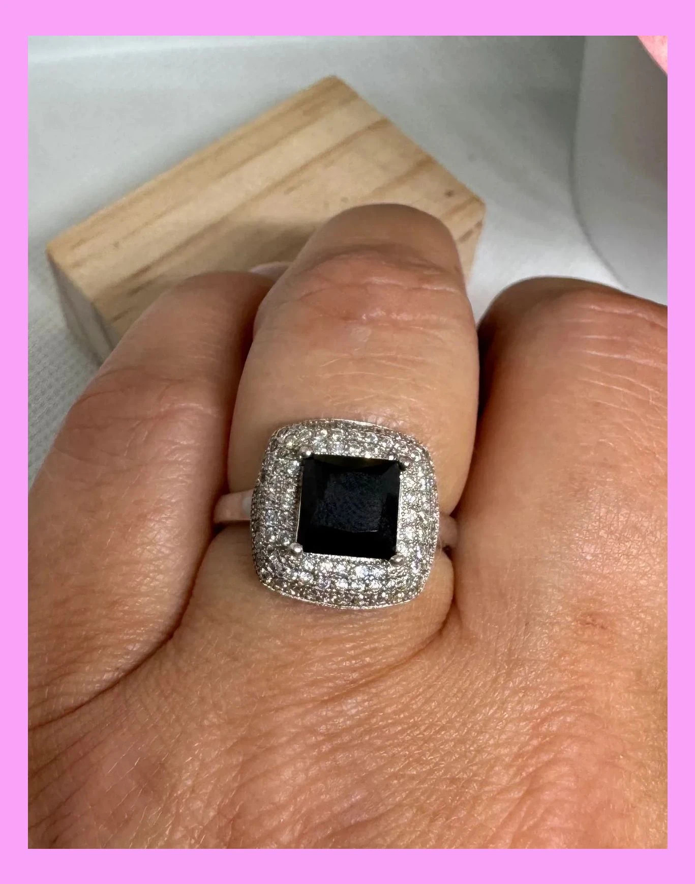 Anillo plata 925 talla 18 🦋 – Plata de Ley – taille 18,1 mm 5