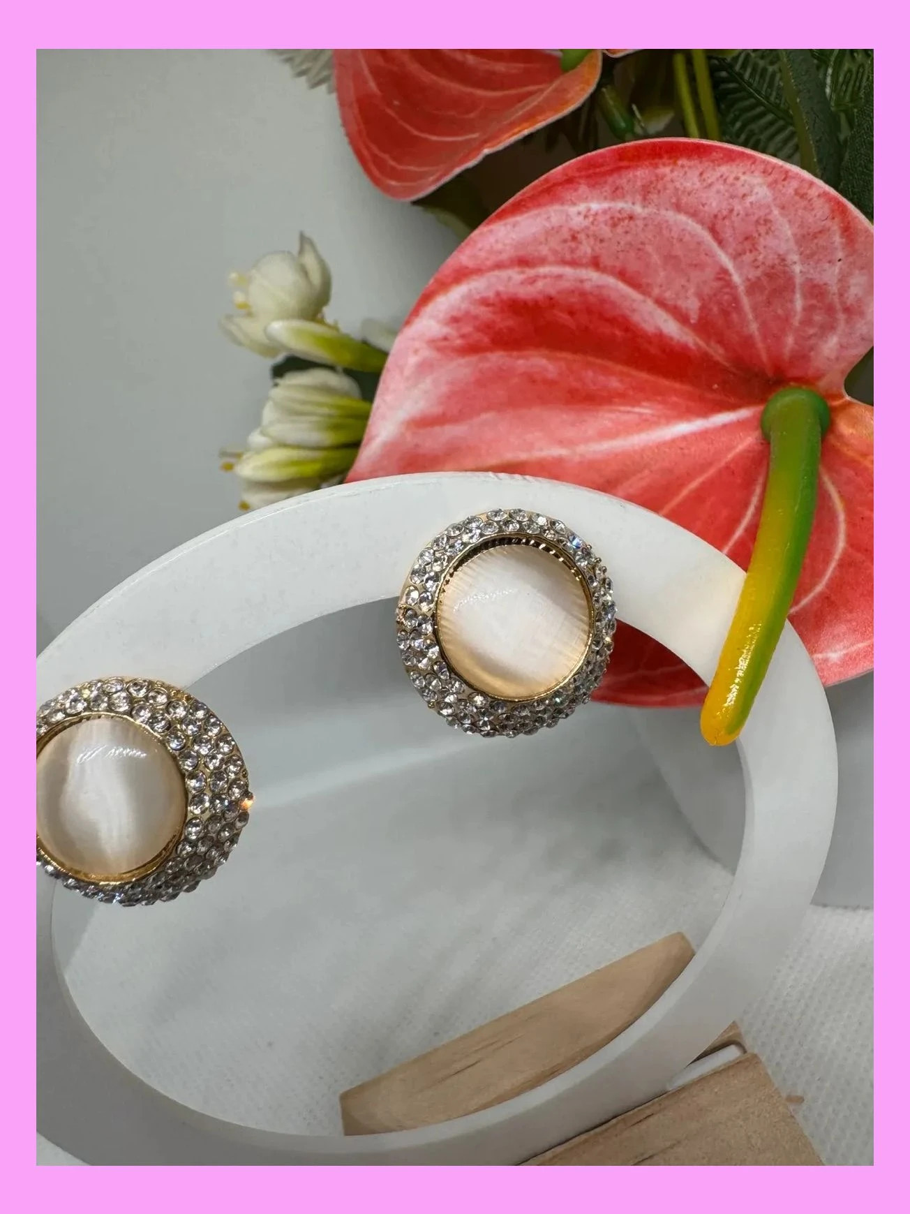 Pendientes dorados vintage 🦋 – Vintage 2